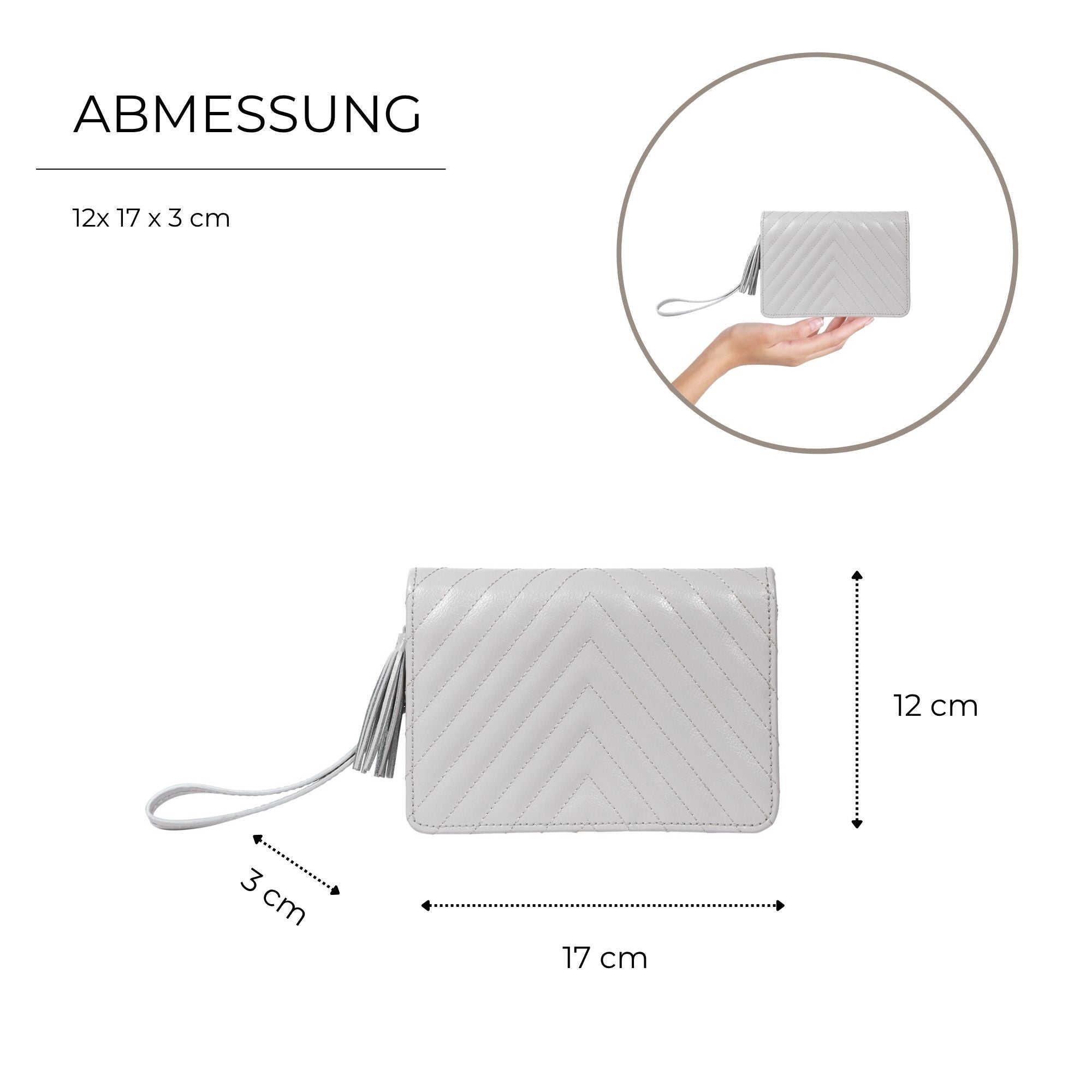 AURORA Schmucketui aus Leder