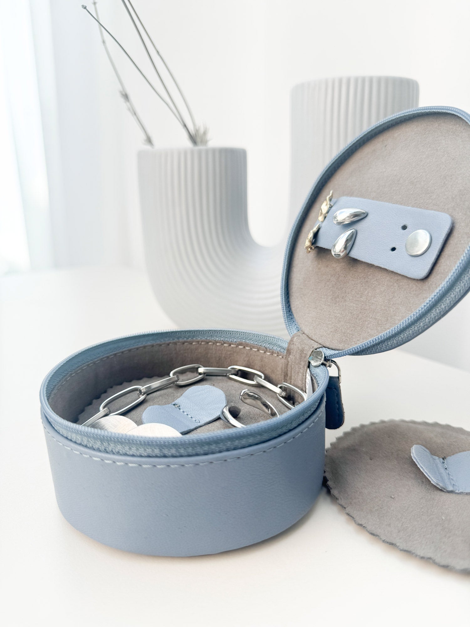 SIENNA jewelry box - leather