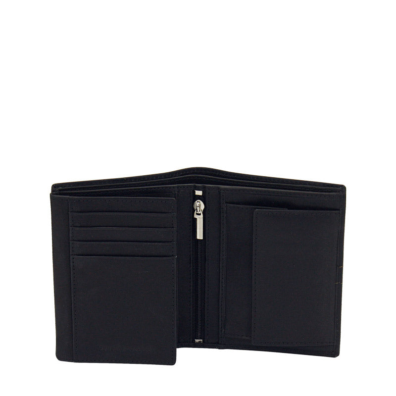 STITCH Geldbörse HF aus Leder mit RFID NFC Scanschutz