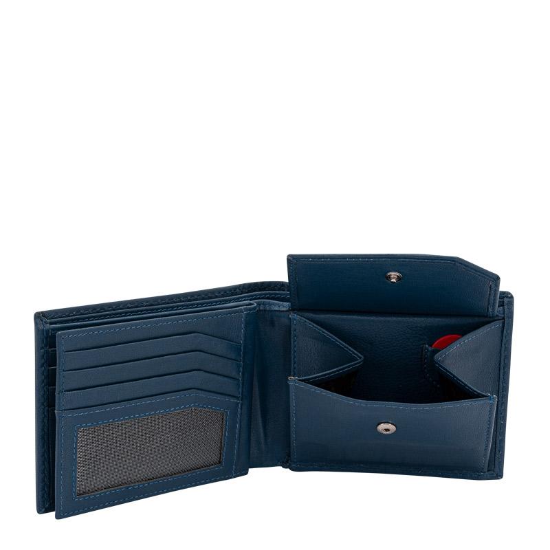 Redford mini wallet made of leather with RFID