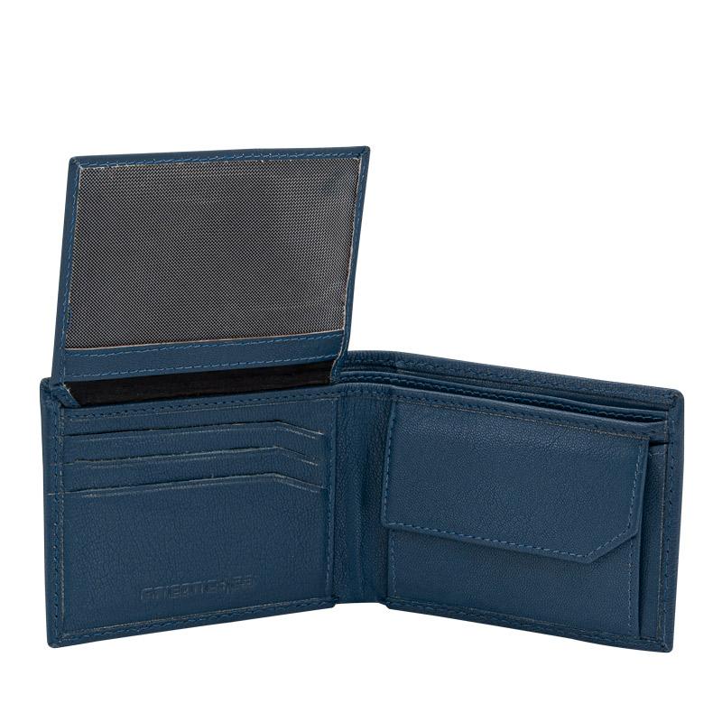 REDFORD Mini Geldbörse aus Leder mit RFID