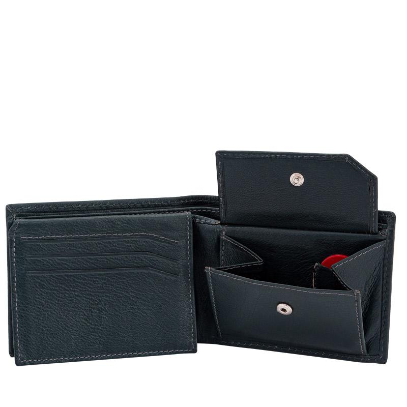 REDFORD Mini Geldbörse aus Leder mit RFID