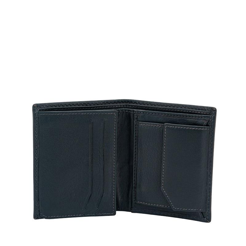 High end wallet made of leather with RFID