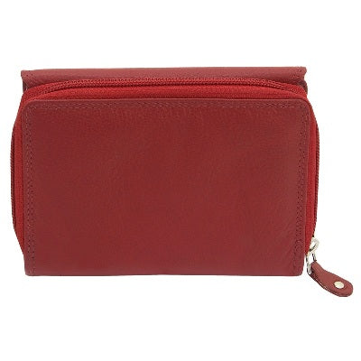 Women's wallet Mandala leather with RFID