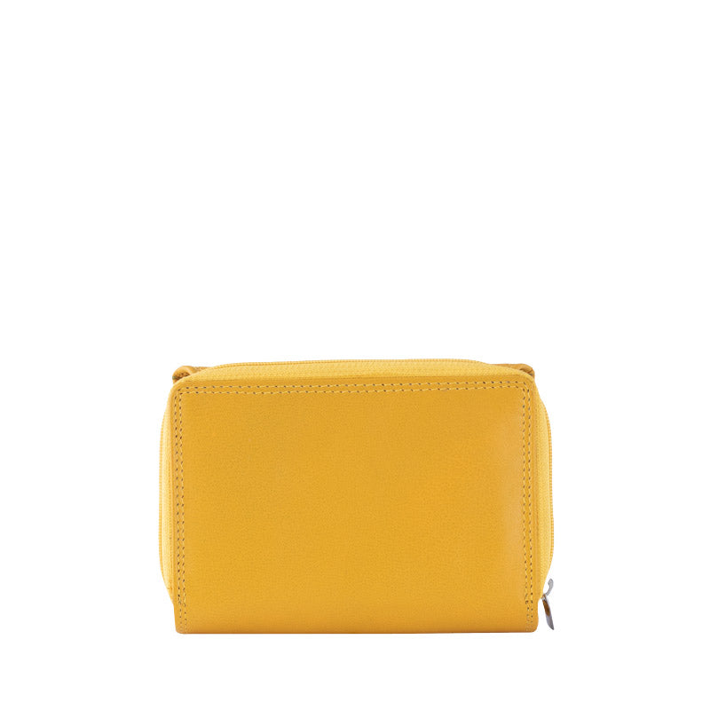 Boho women wallet leather rfid