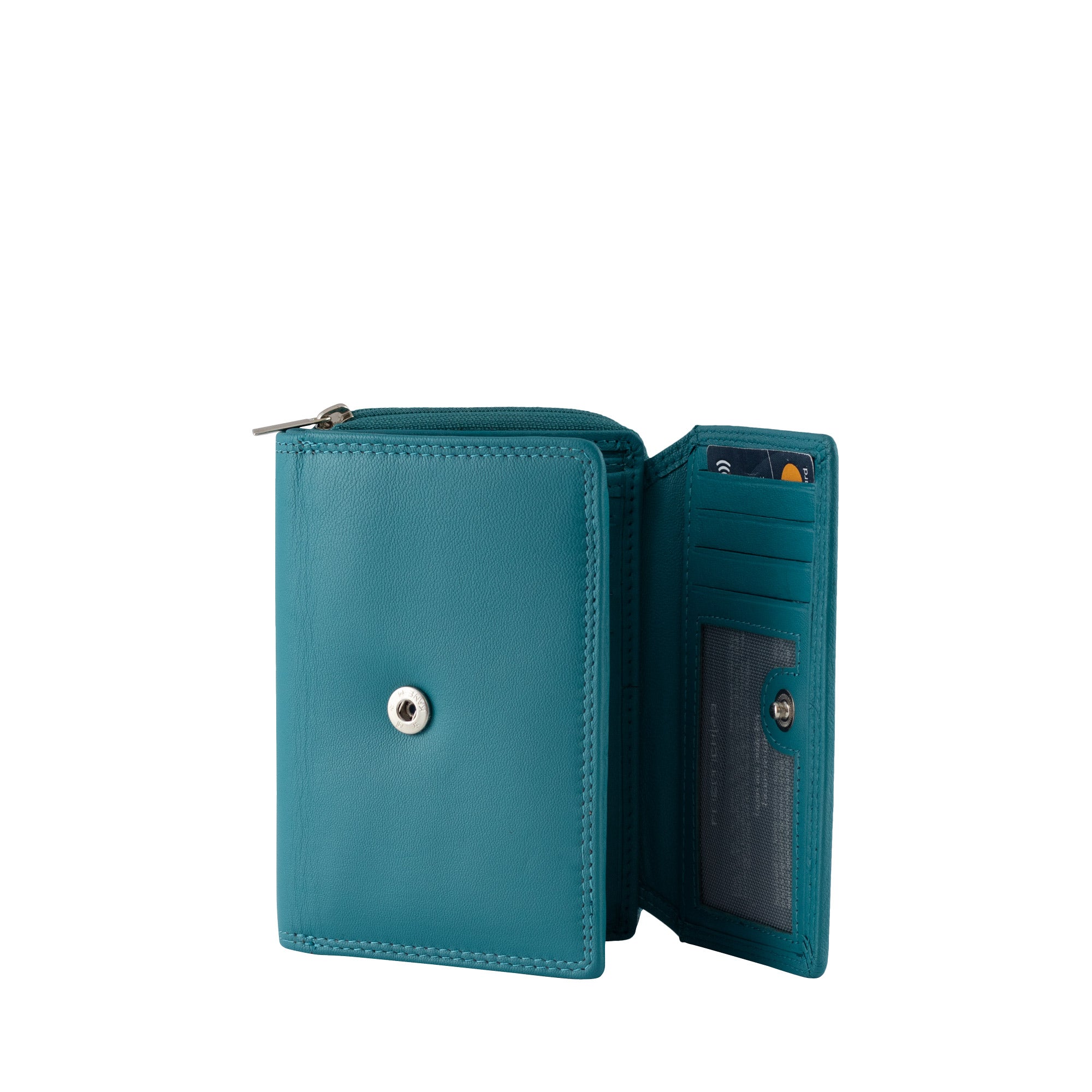 Boho women wallet leather rfid