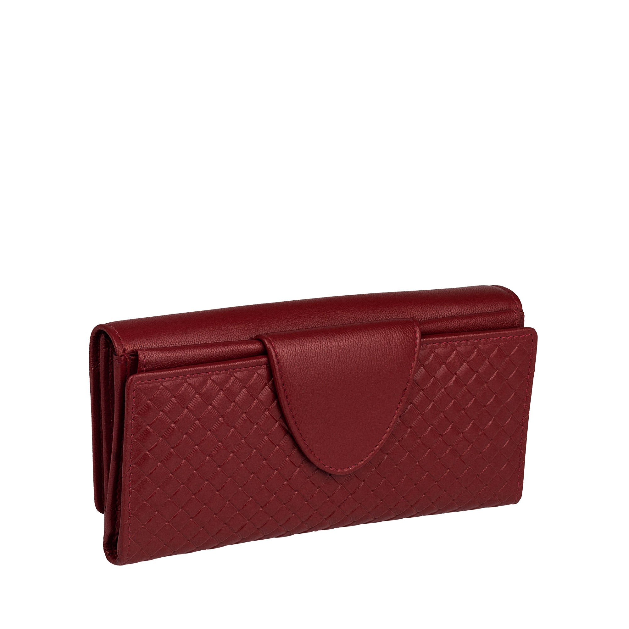 Cloe wallet women made of leather with cell phone compartment & RFID