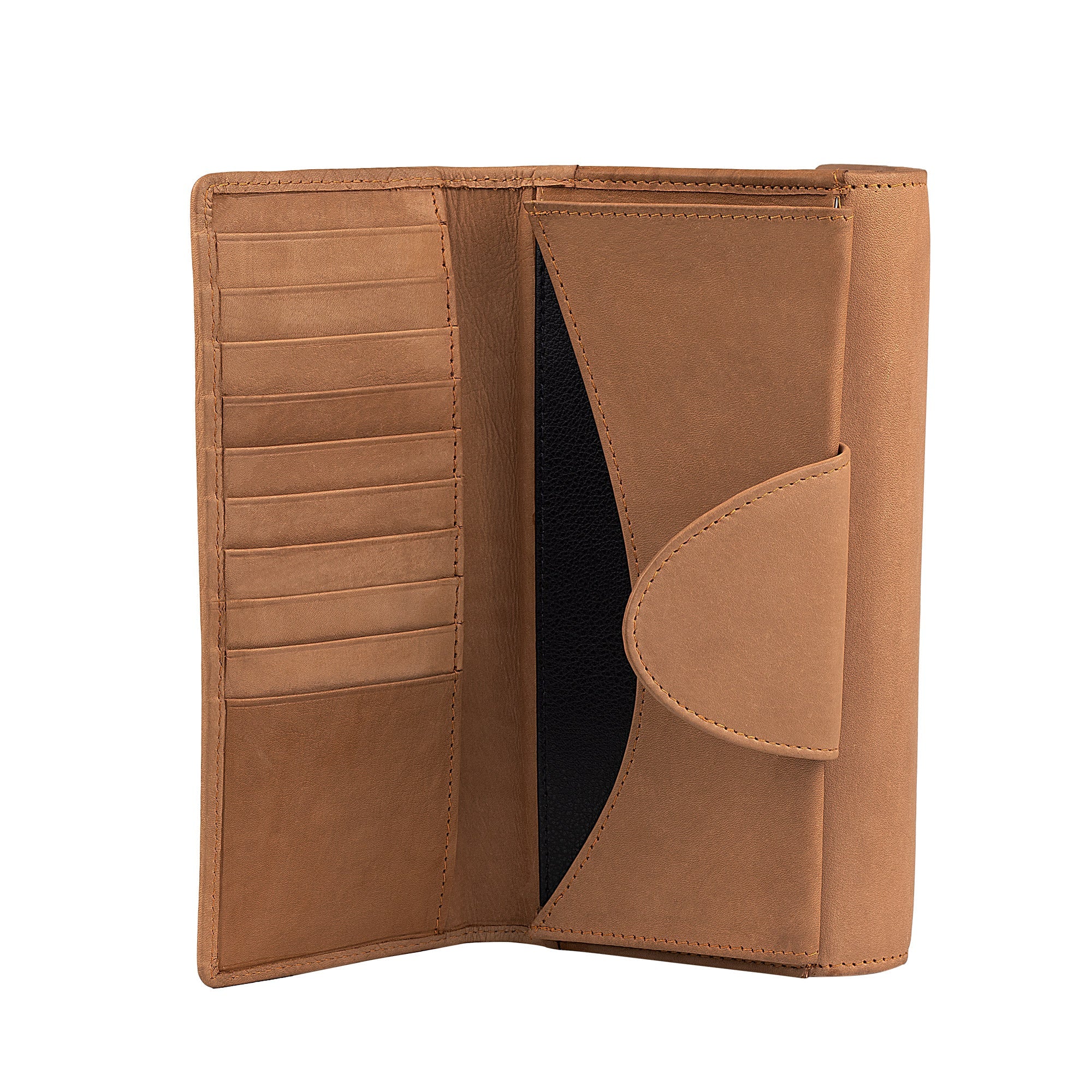 CLOE Geldbörse Damen aus Leder mit Handyfach & RFID