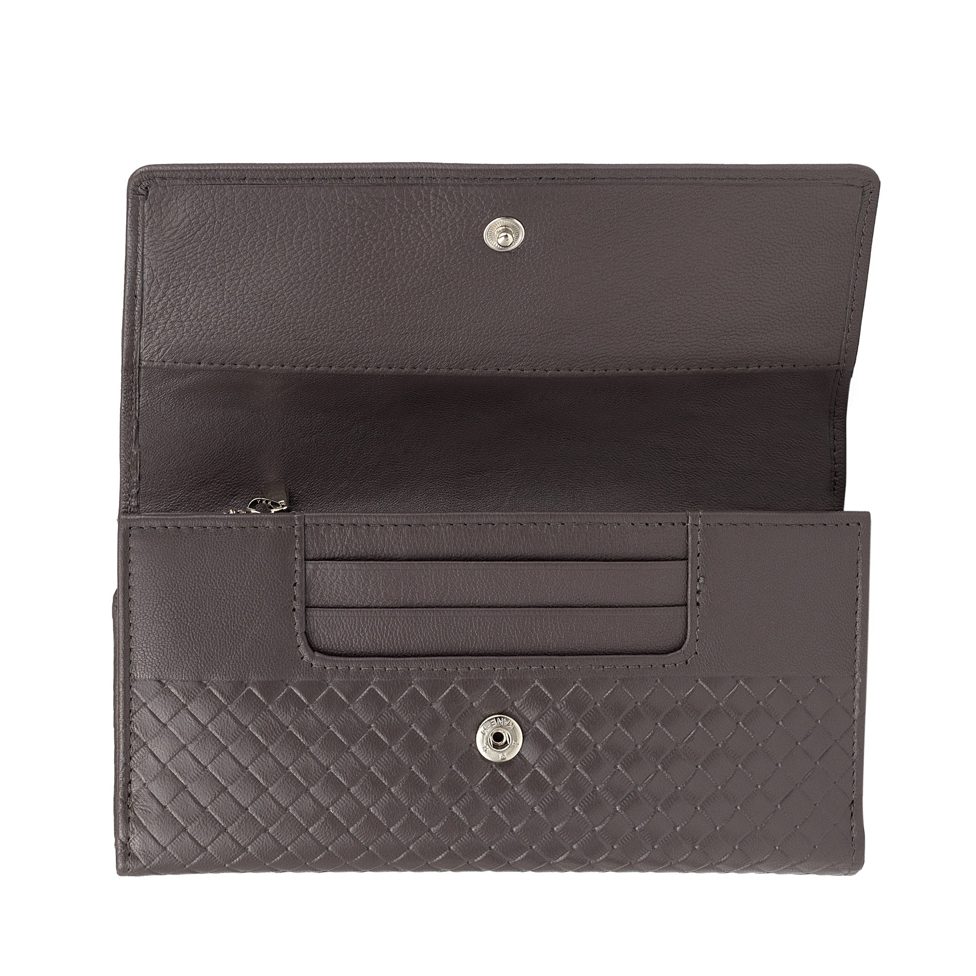 Cloe wallet women made of leather with cell phone compartment & RFID