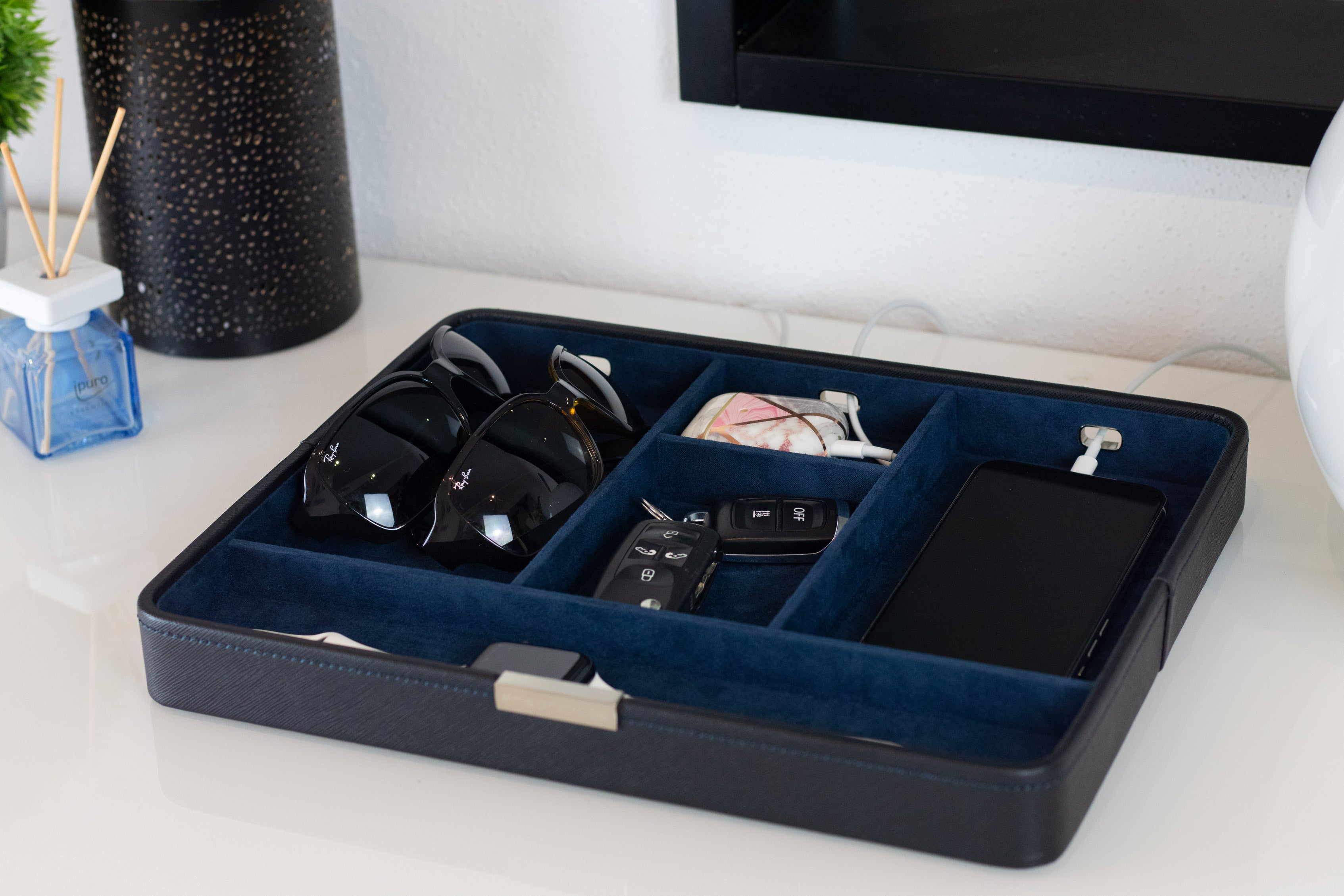 Bond CG desk storage compartment