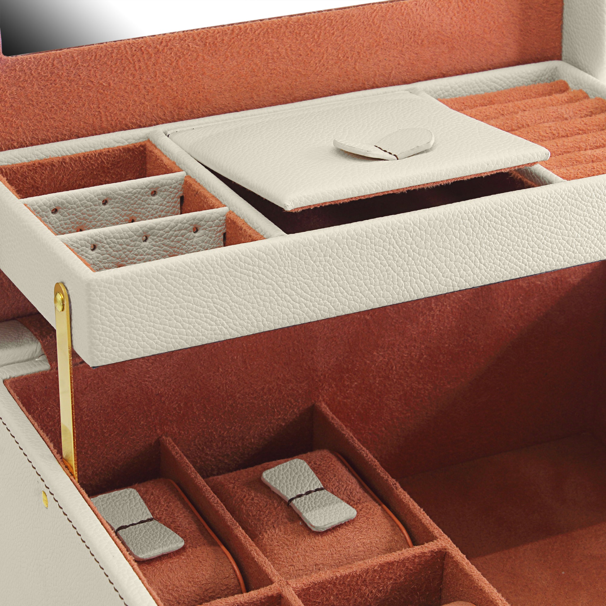 ASCOT Schmuckkasten mit Uhrenfach