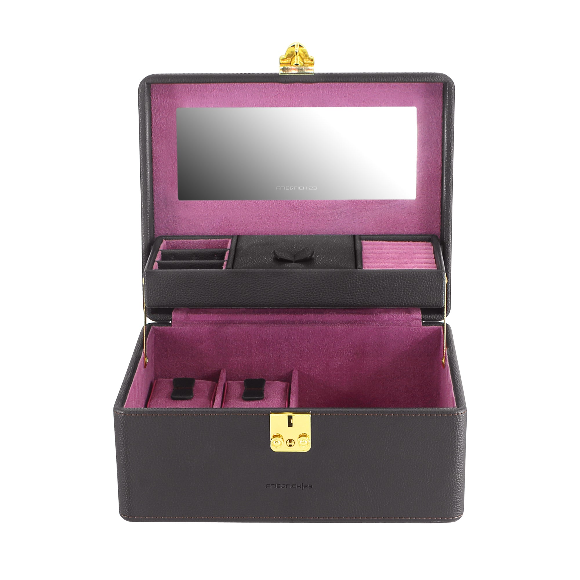 ASCOT Schmuckkasten mit Uhrenfach