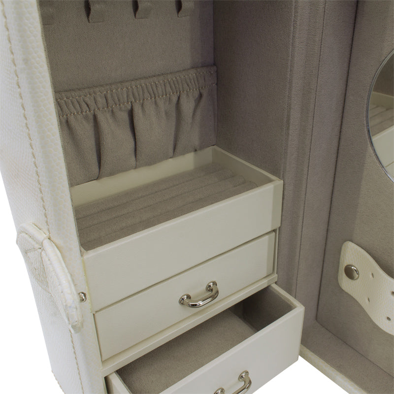 MILANO Schmuckkasten in Echsen Optik