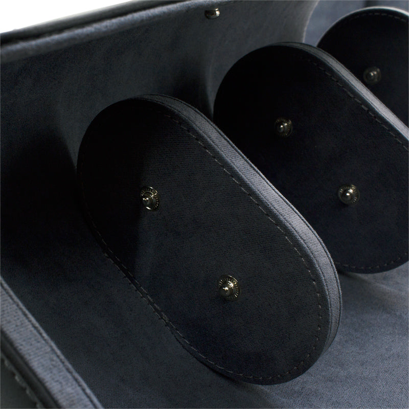 INFINITY Uhrenetui für 3 Uhren aus Leder