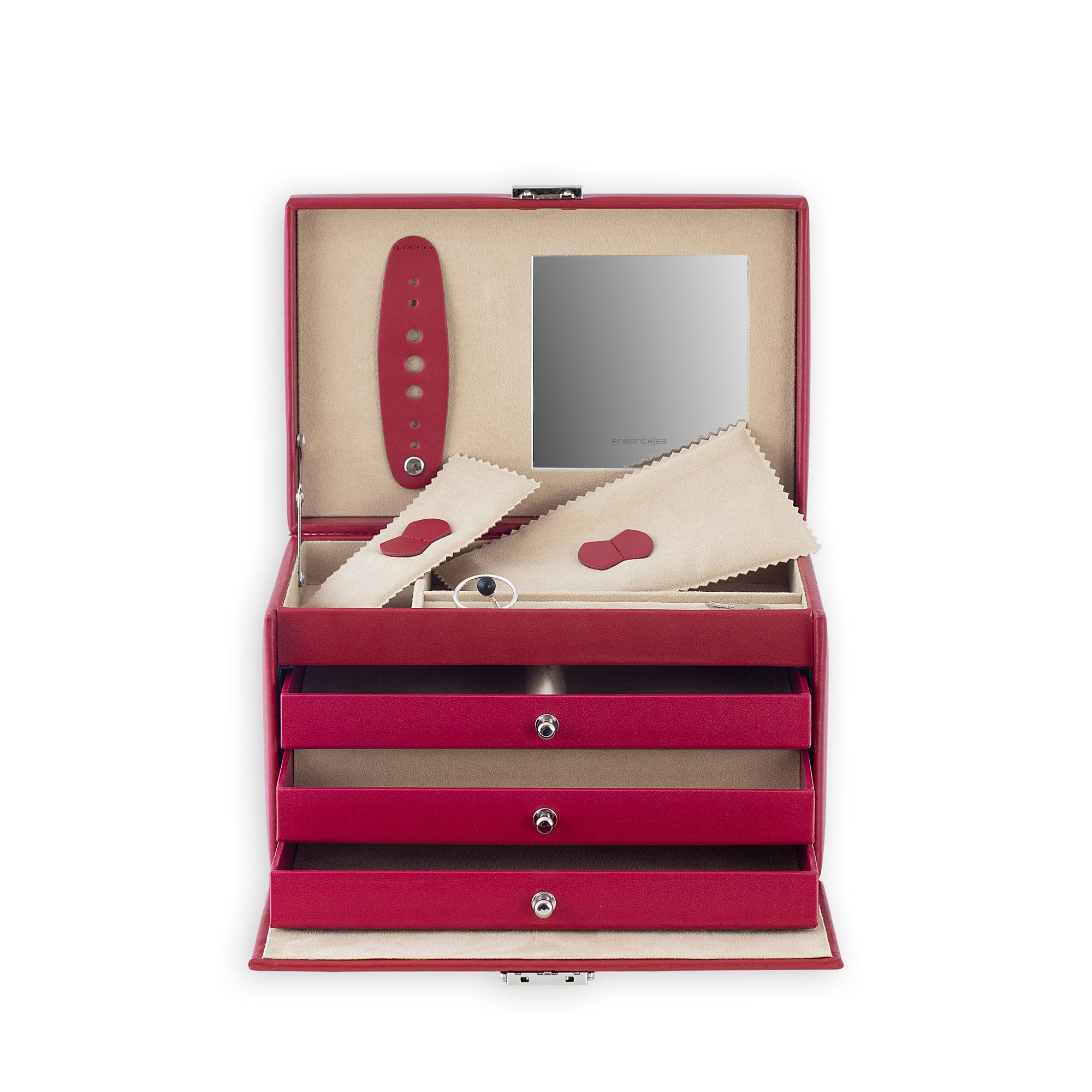 CORDOBA Schmuckkasten aus Leder