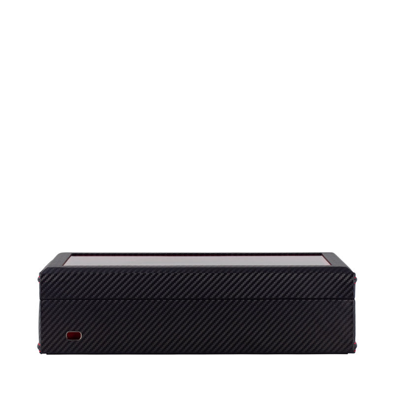CARBON Uhrenbox für 10 Uhren (auch XXL Uhren)
