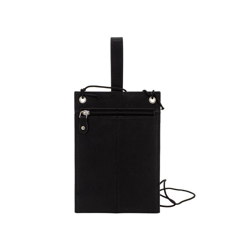 Brustbeutel aus Leder mit RFID & NFC Scanschutz