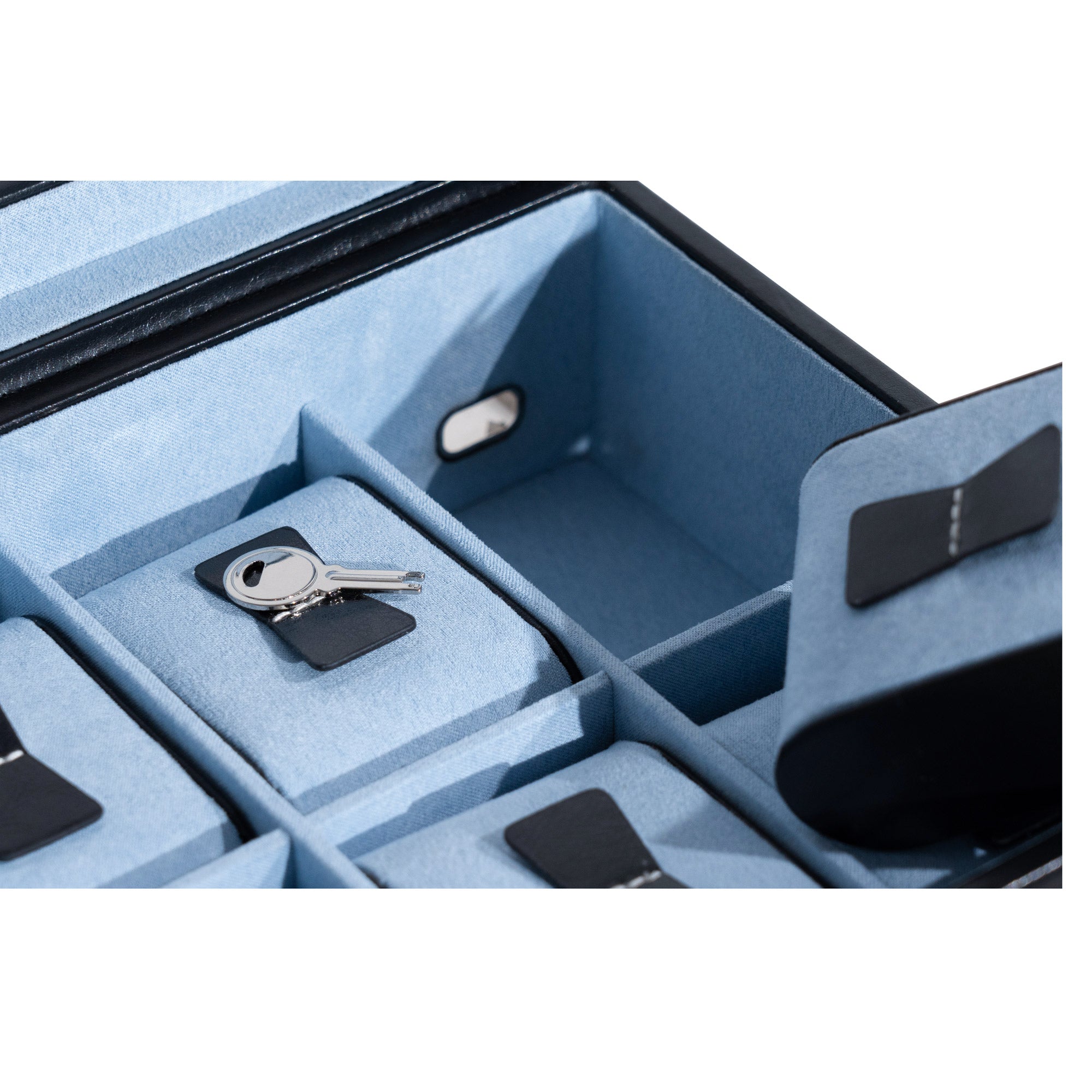 BOND Uhrenbox für 10 Uhren mit Glasdeckel