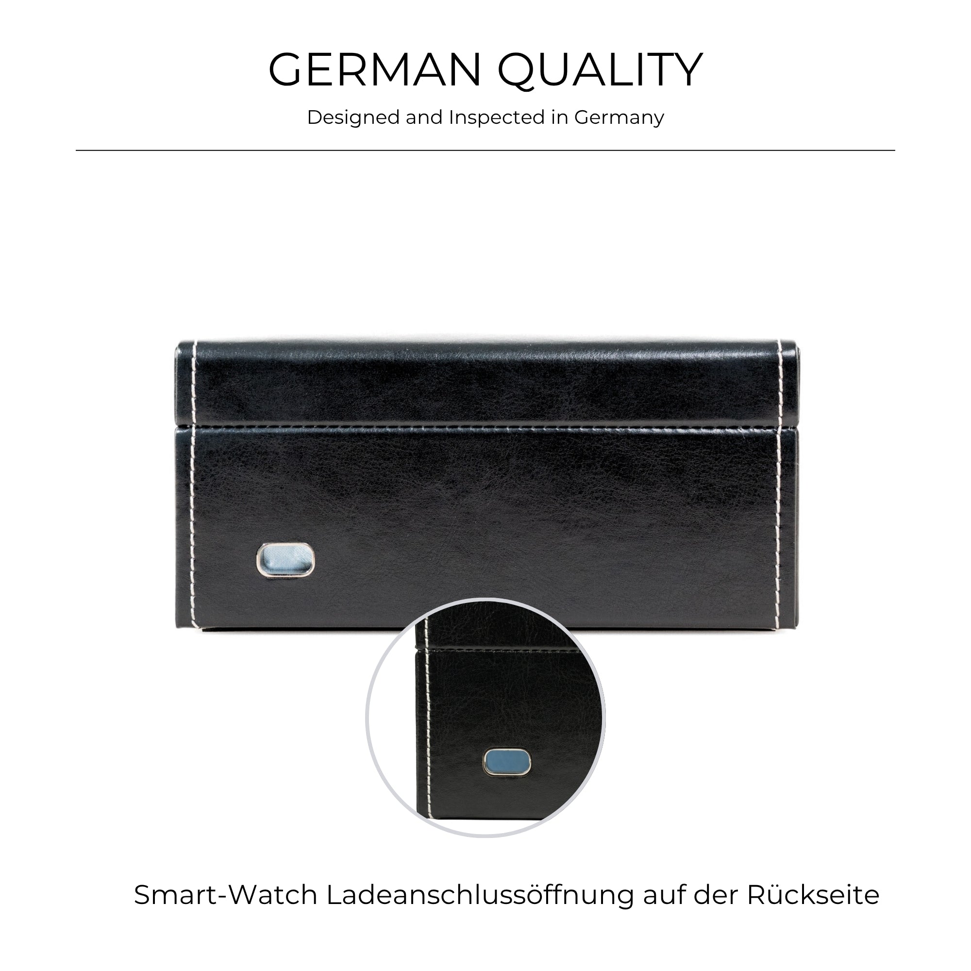 Bond watch box for 6 watches