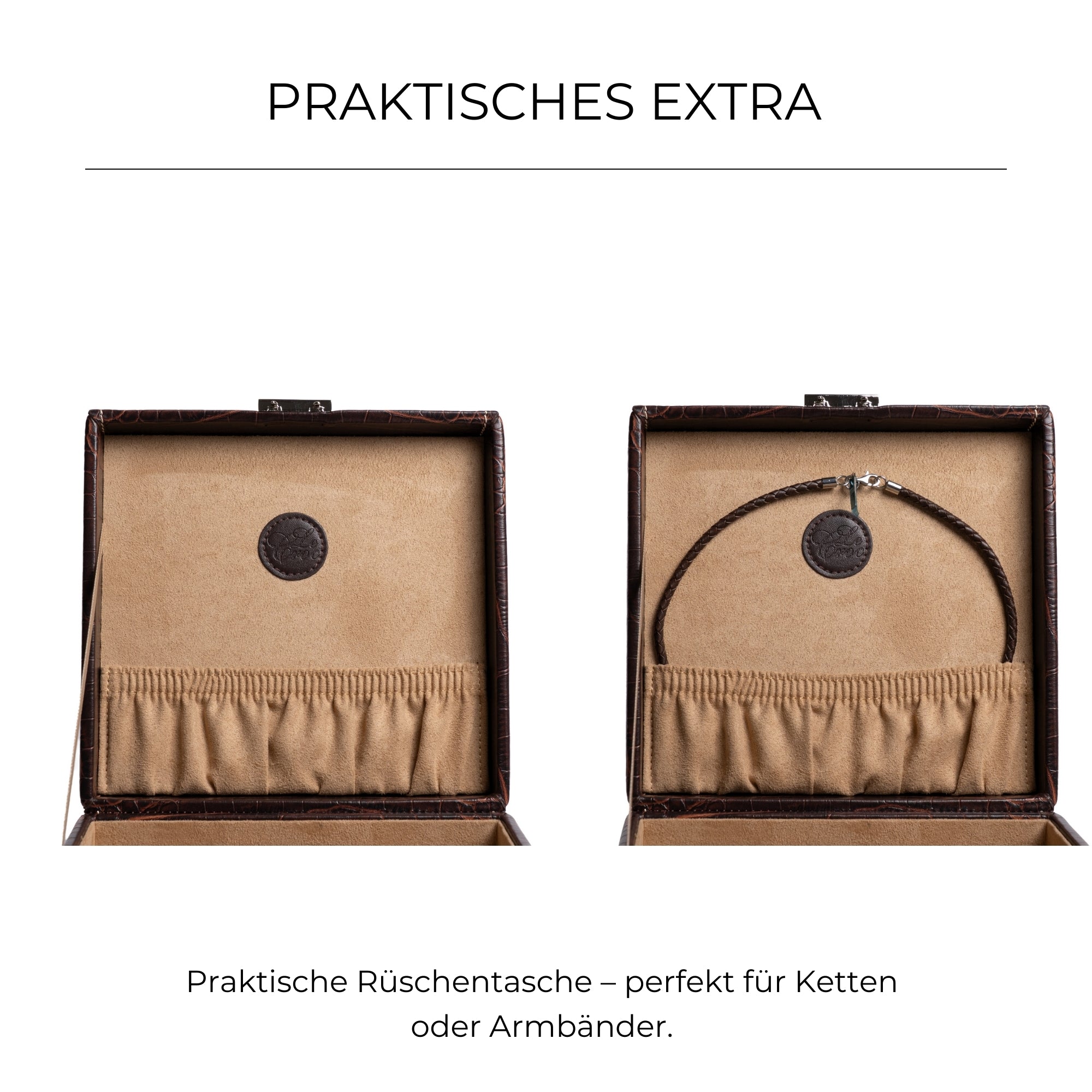 Le Croc watch box for 6 watches