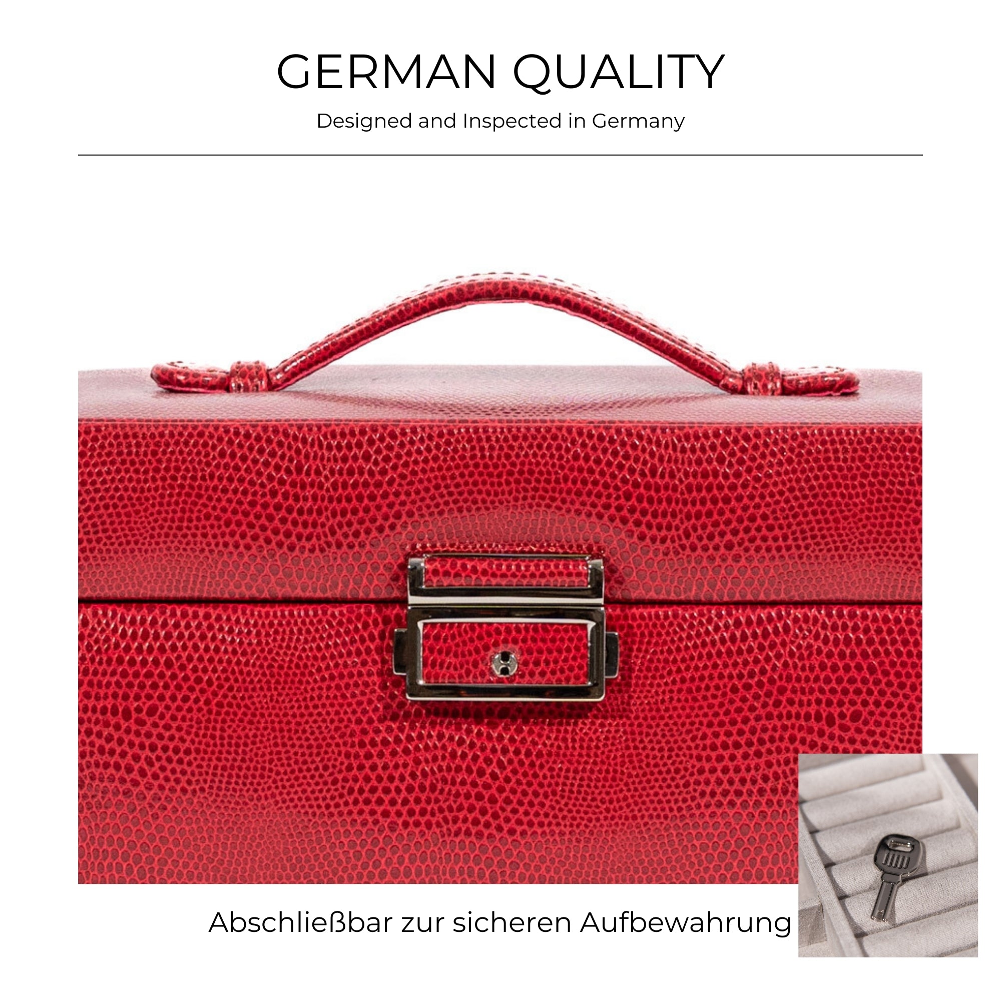 MILANO Schmuckkästchen in Echsen Optik