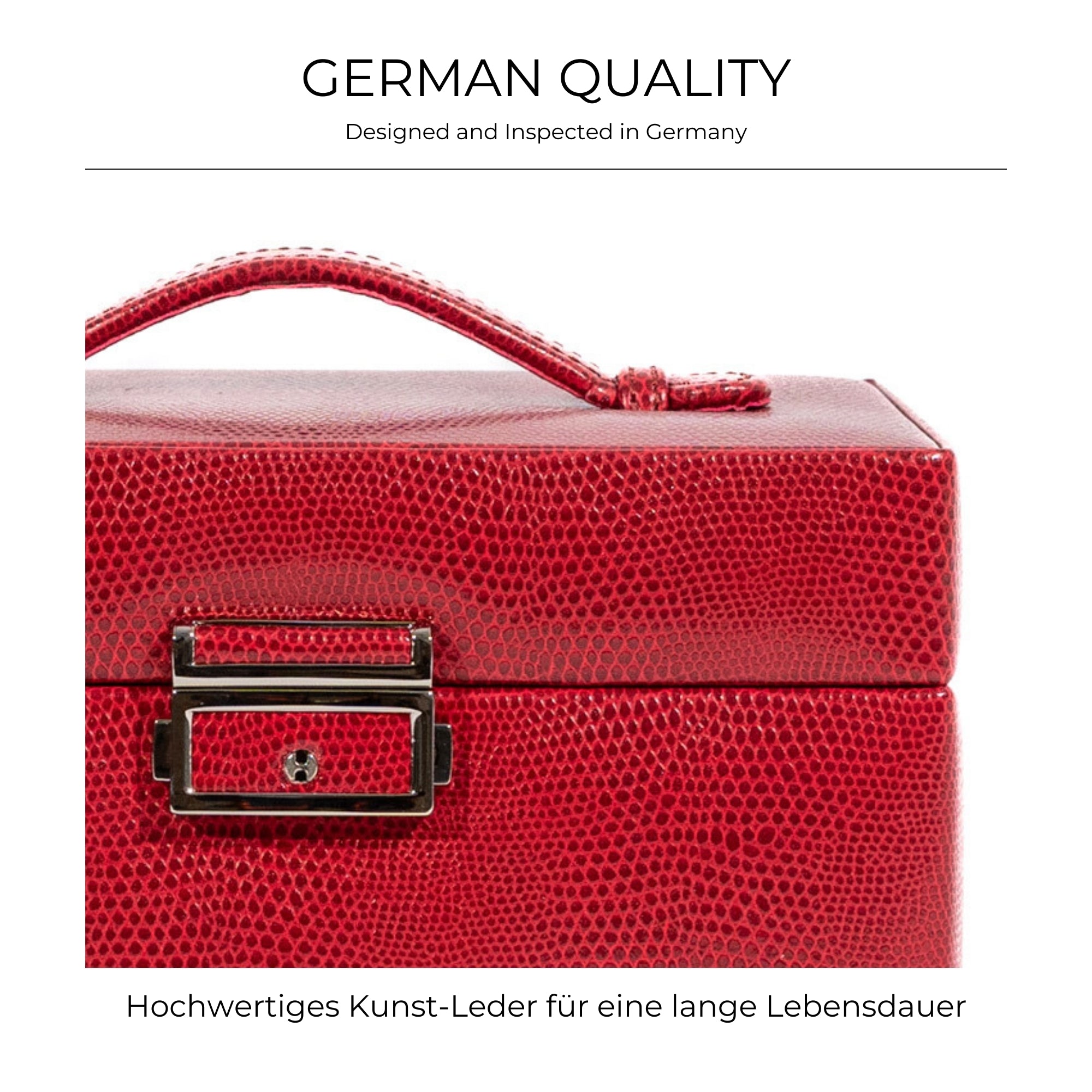 MILANO Schmuckkästchen in Echsen Optik