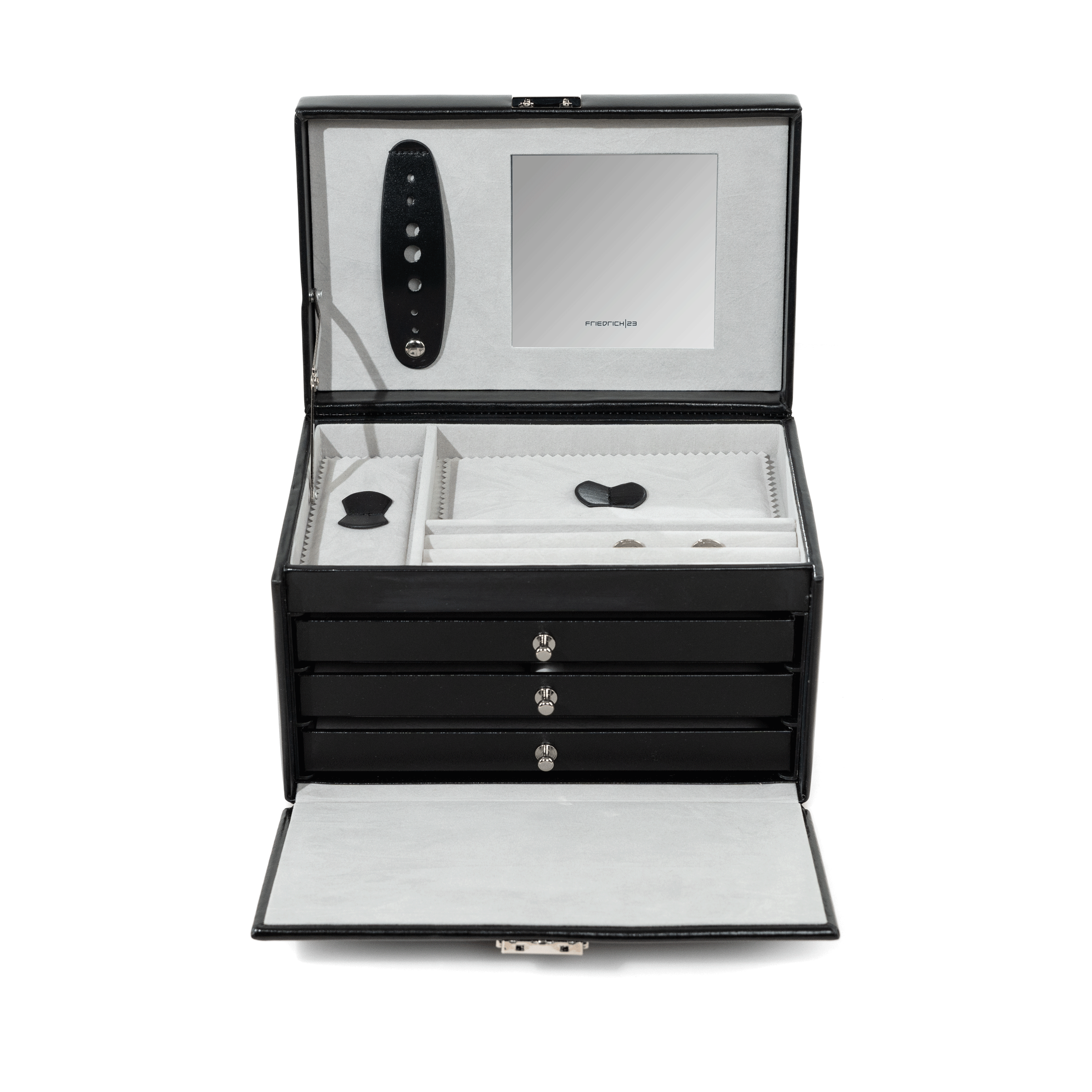 Classico jewelry box made of leather