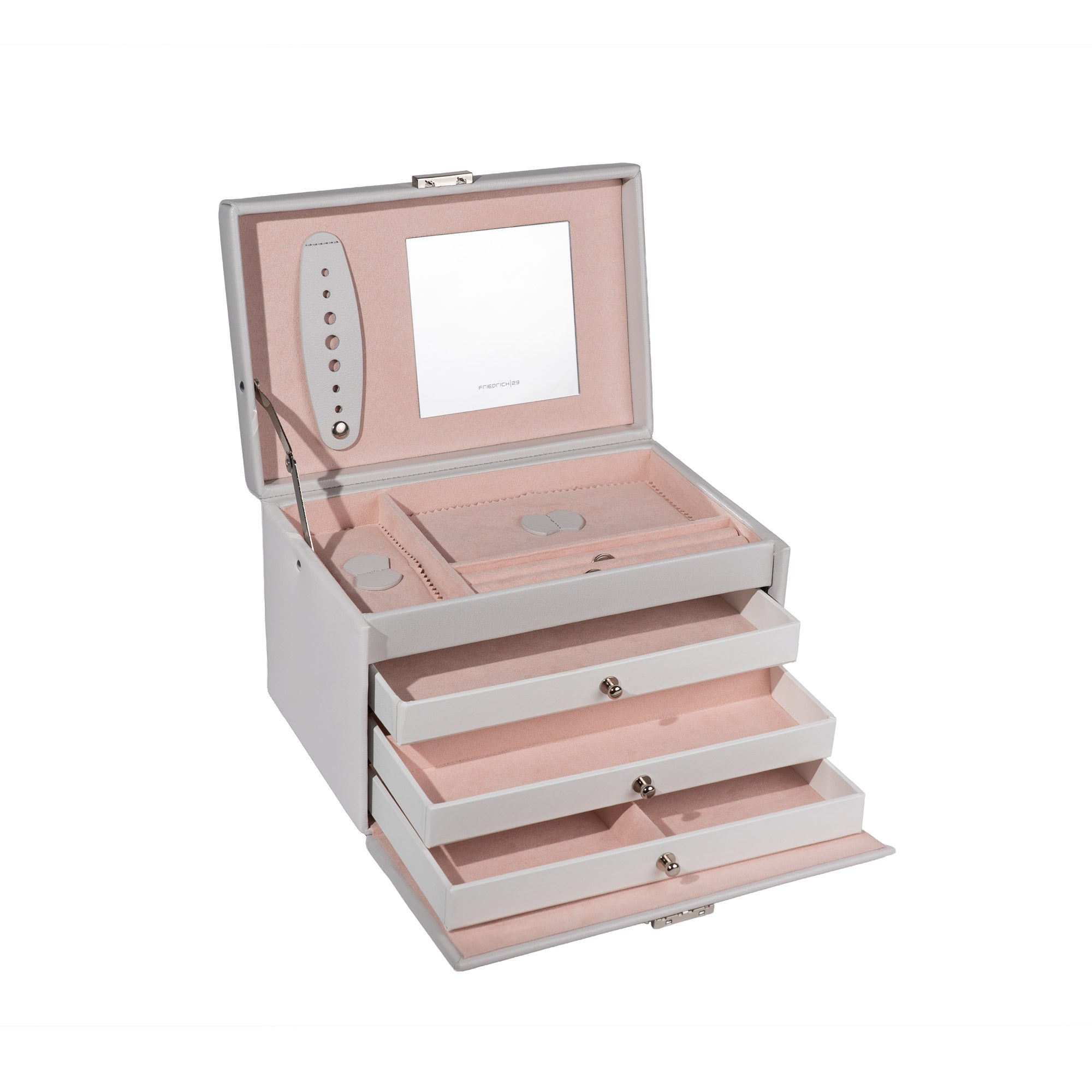 CLASSICO Schmuckkasten Echt Leder - ROSÉ EDITION