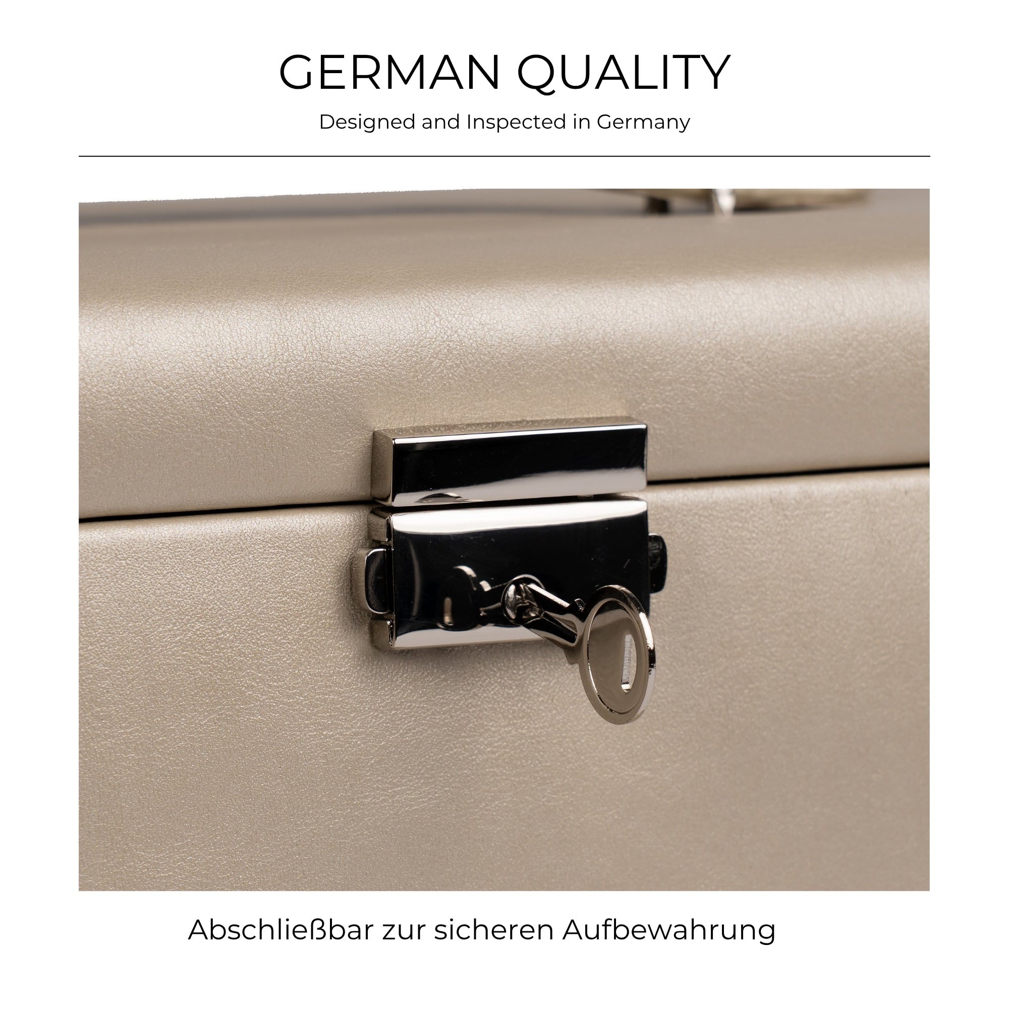 CLASSICO Schmuckkasten Echt Leder - ROSÉ EDITION