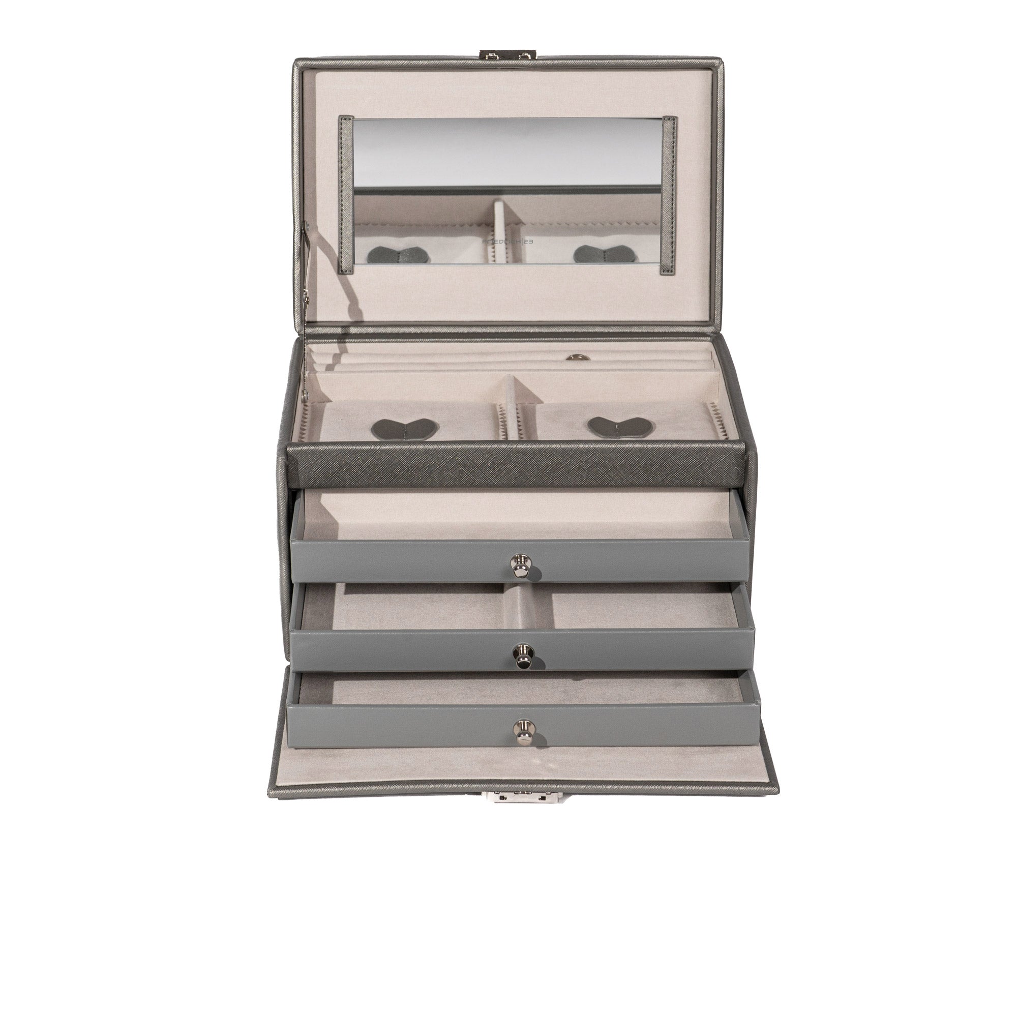 JOLIE Schmuckkästchen in Kreuznarben Optik