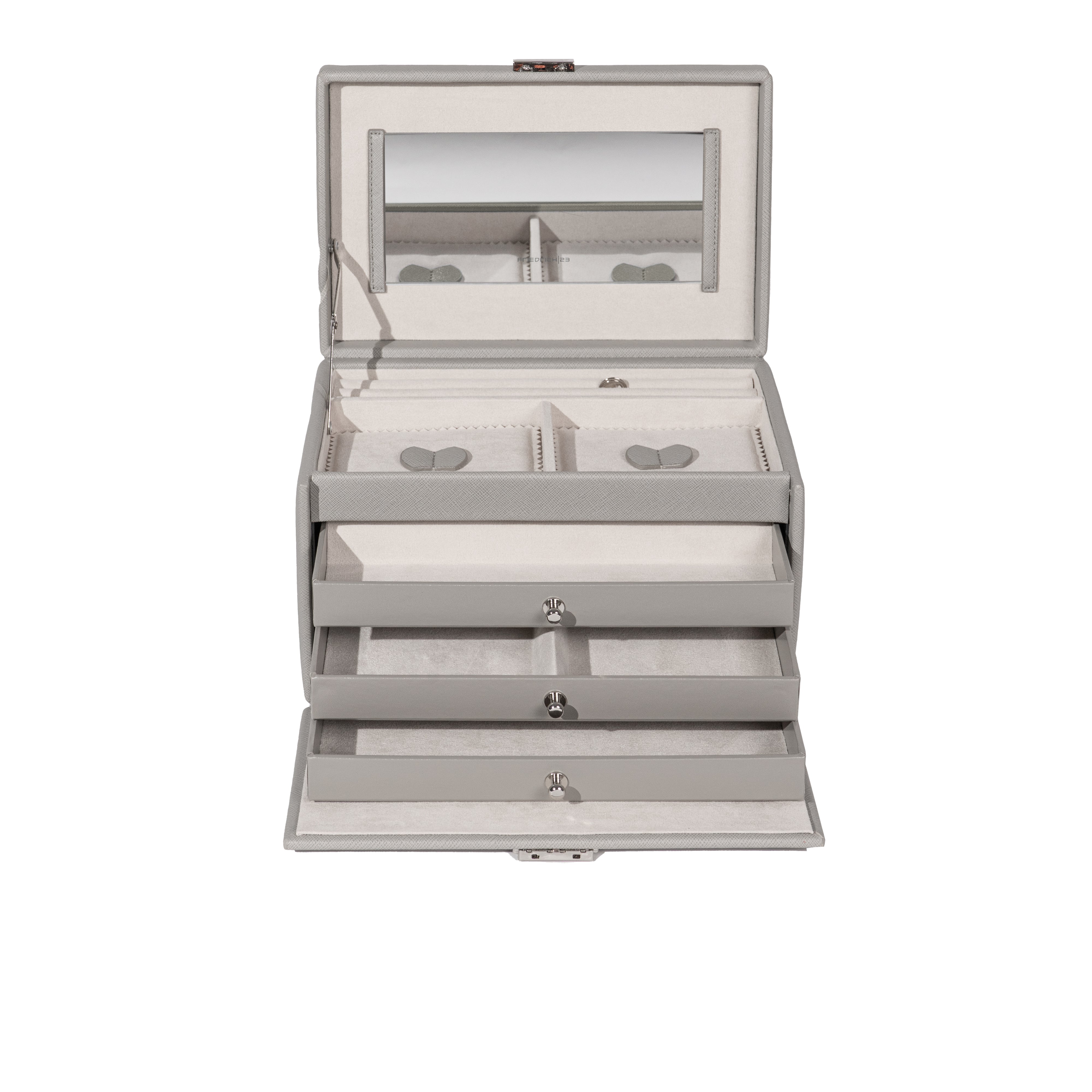 JOLIE Schmuckkästchen in Kreuznarben Optik