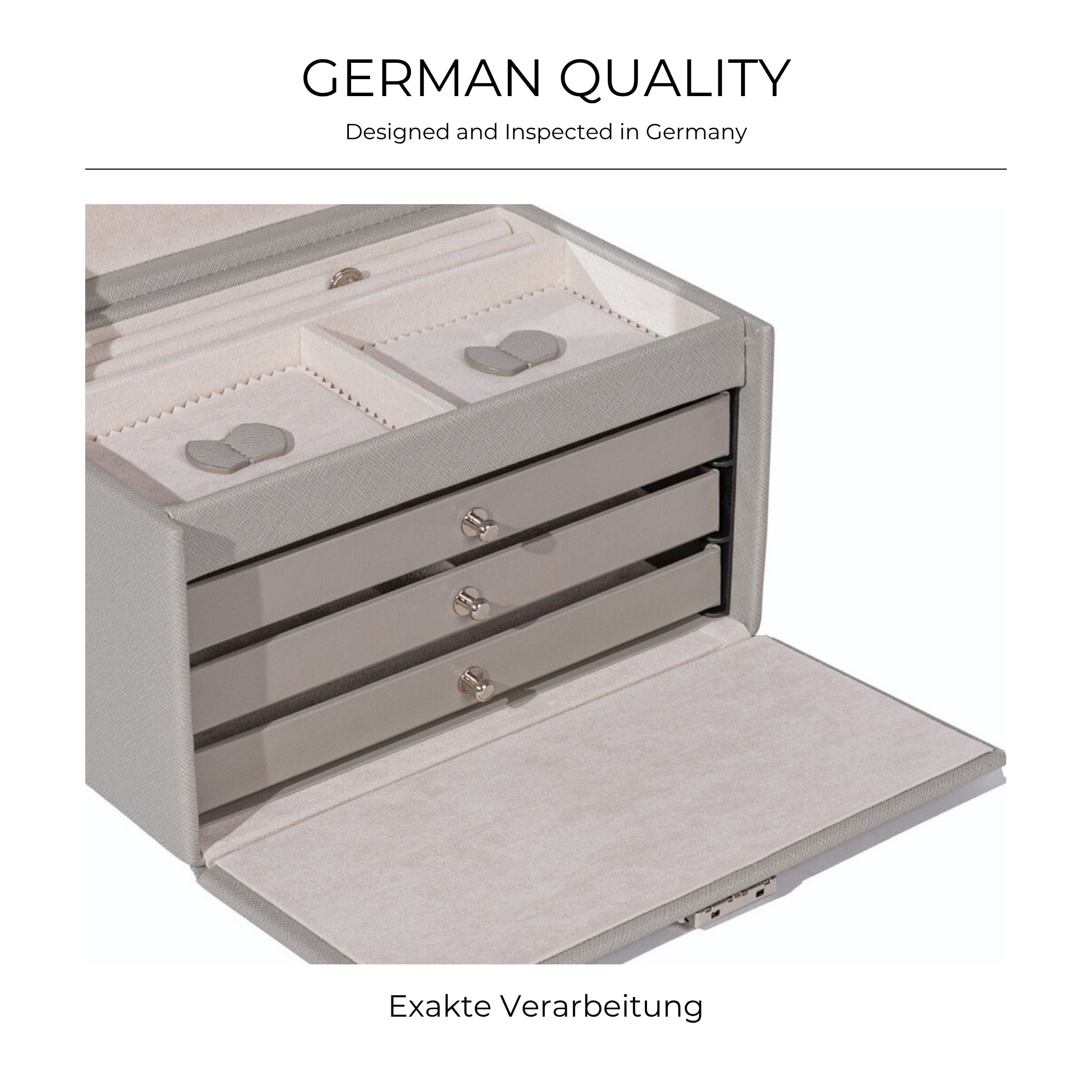 JOLIE Schmuckkästchen in Kreuznarben Optik