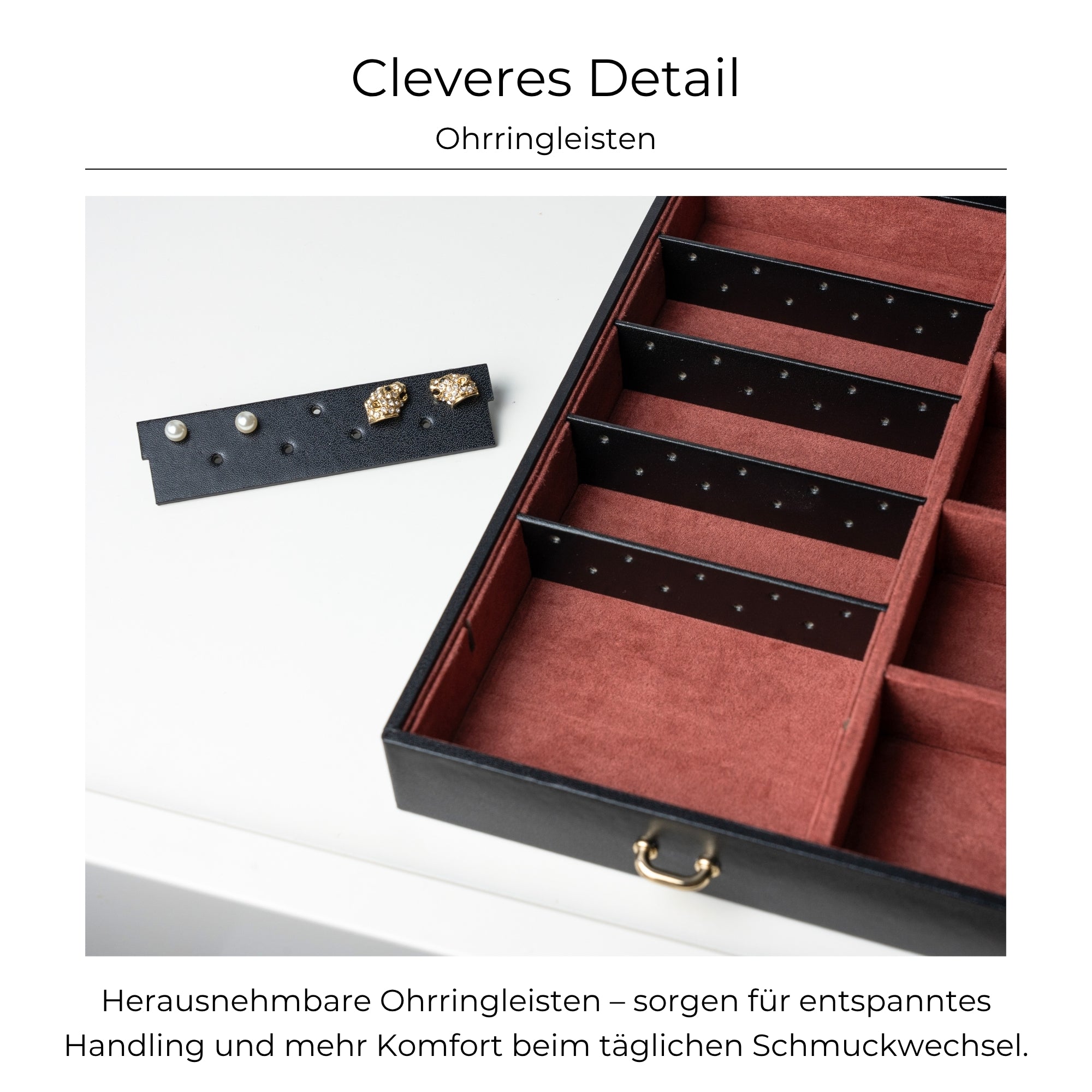 COPENHAGEN XXL Schmuckkasten mit Tresor Etui