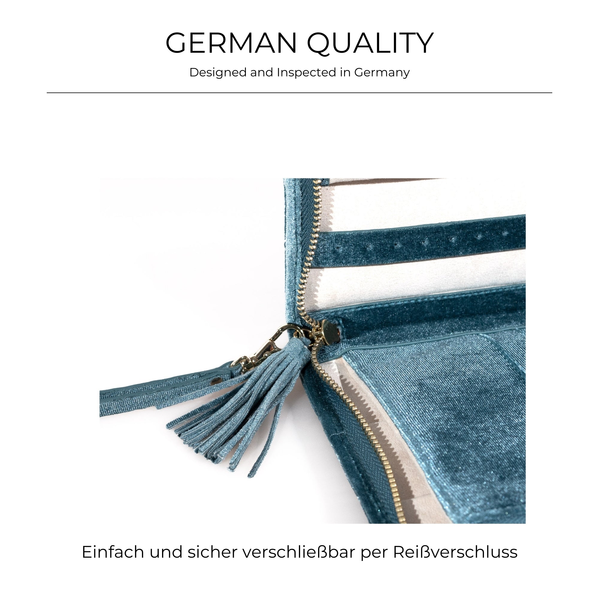 CHENILLE Schmucketui aus Samt