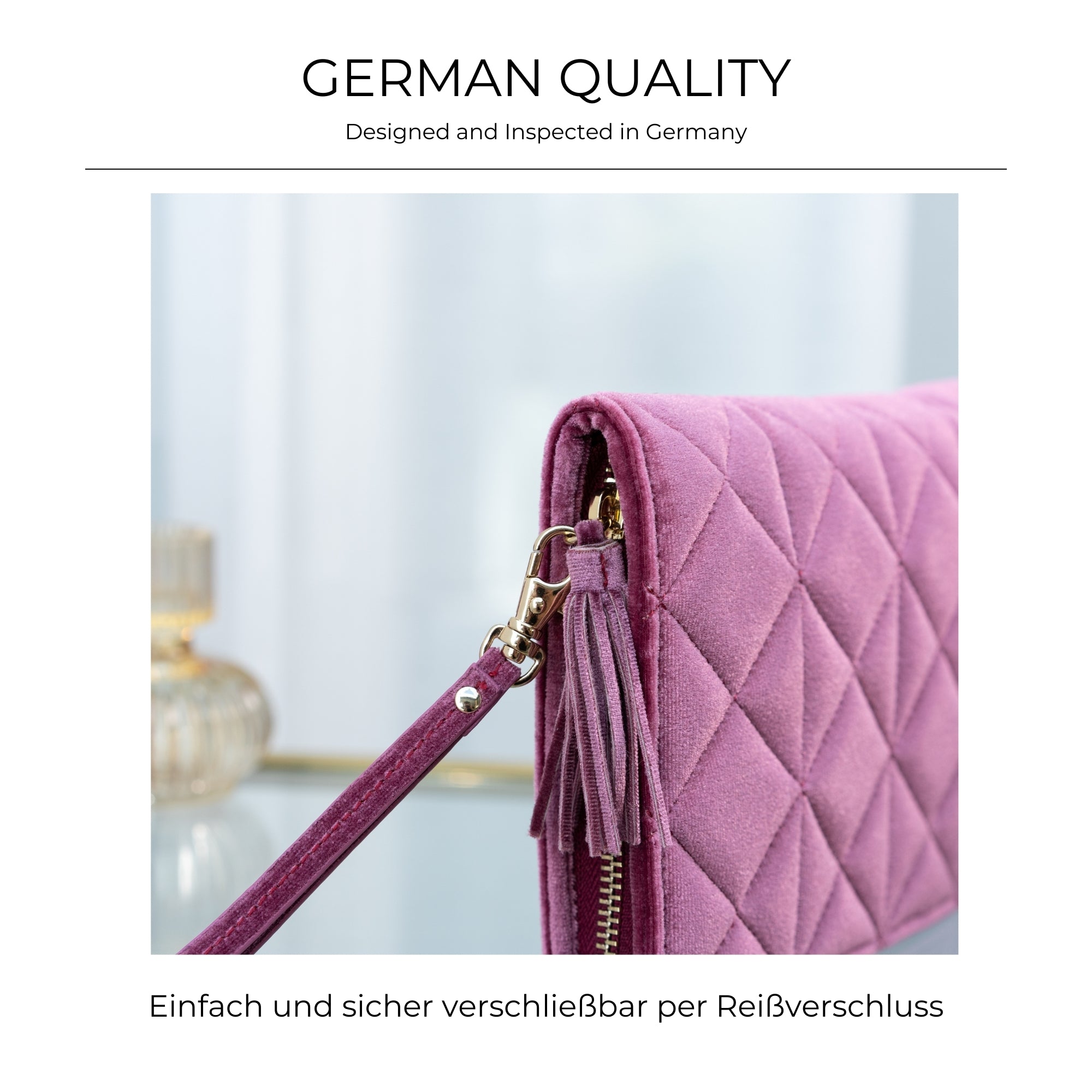 CHENILLE Schmucketui aus Samt
