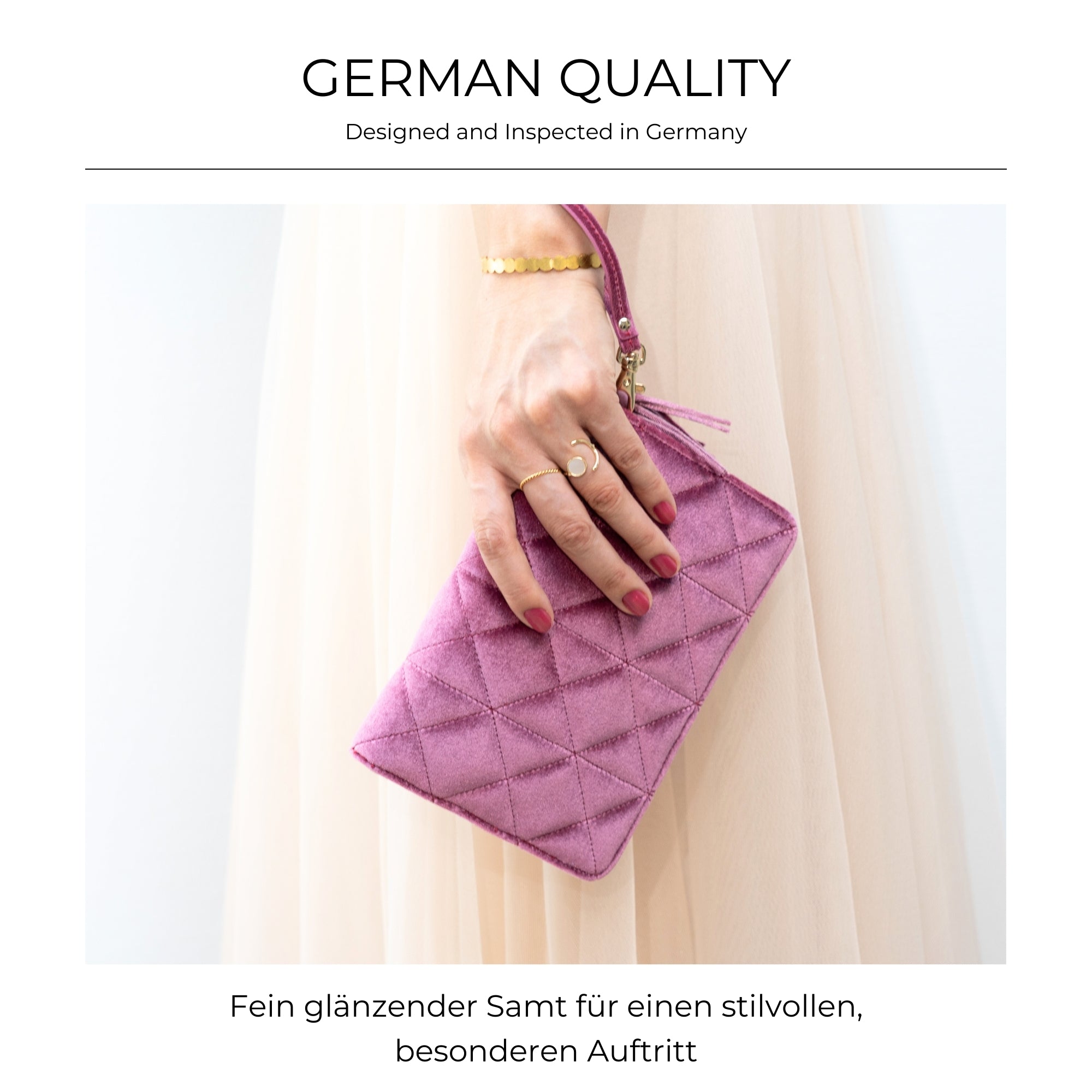 CHENILLE Schmucketui aus Samt