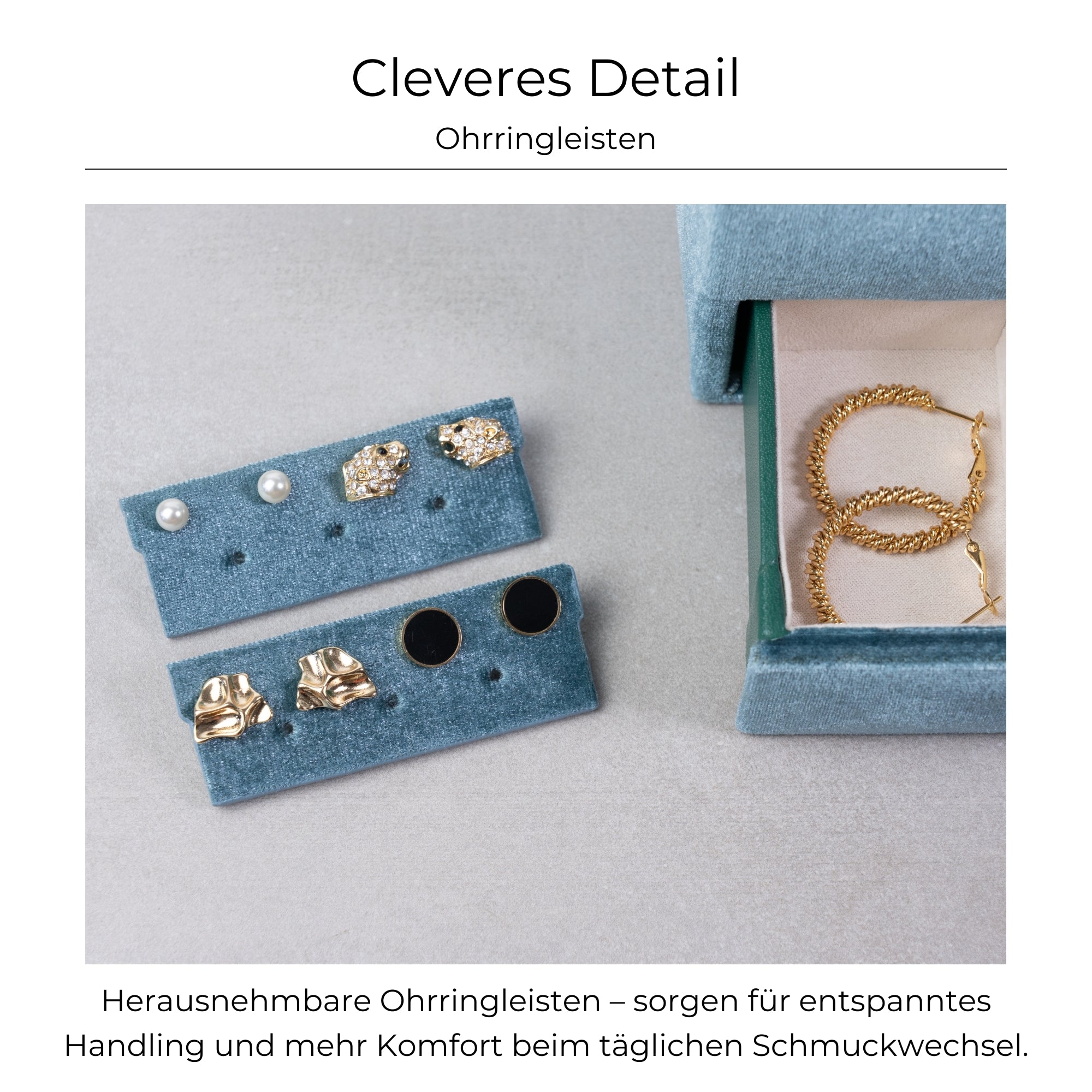 CHENILLE Schmuckkästchen aus Samt