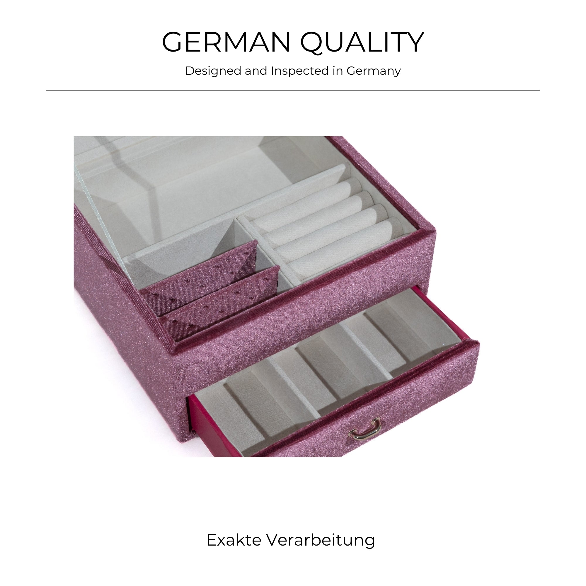 CHENILLE Schmuckkästchen aus Samt