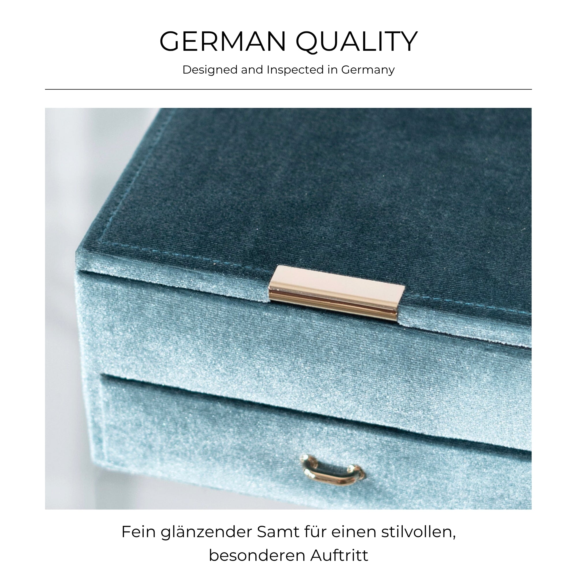 CHENILLE Schmuckkasten aus Samt