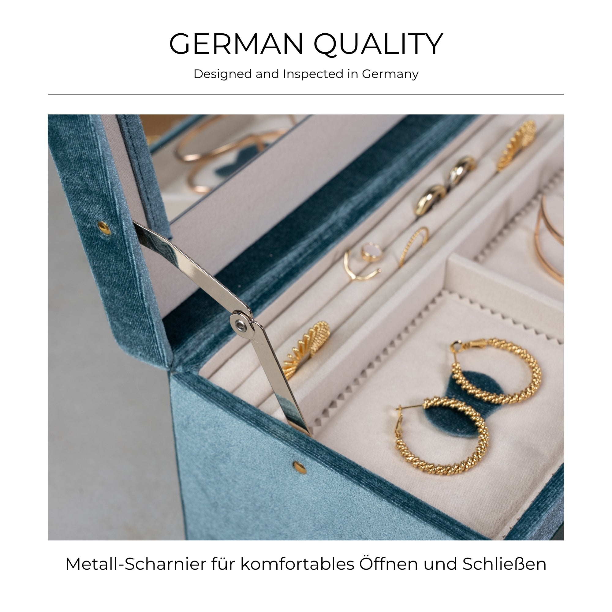 CHENILLE Schmuckkasten aus Samt