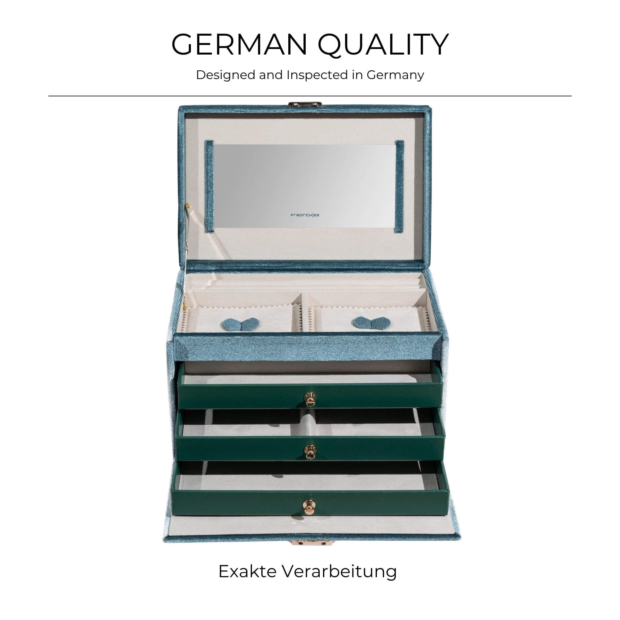 CHENILLE Schmuckkasten aus Samt