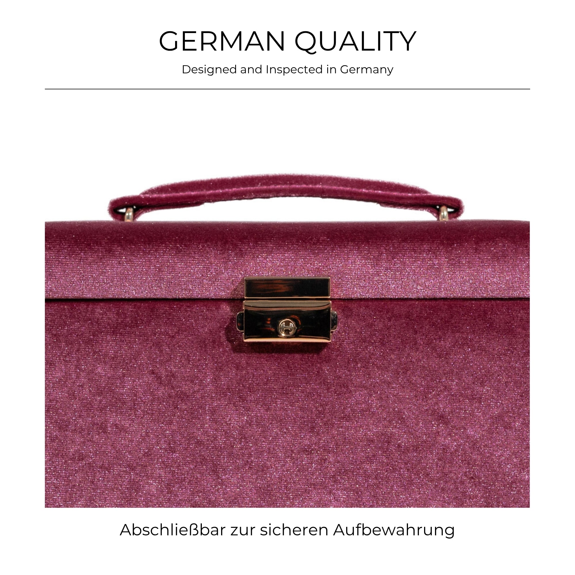 CHENILLE Schmuckkasten aus Samt