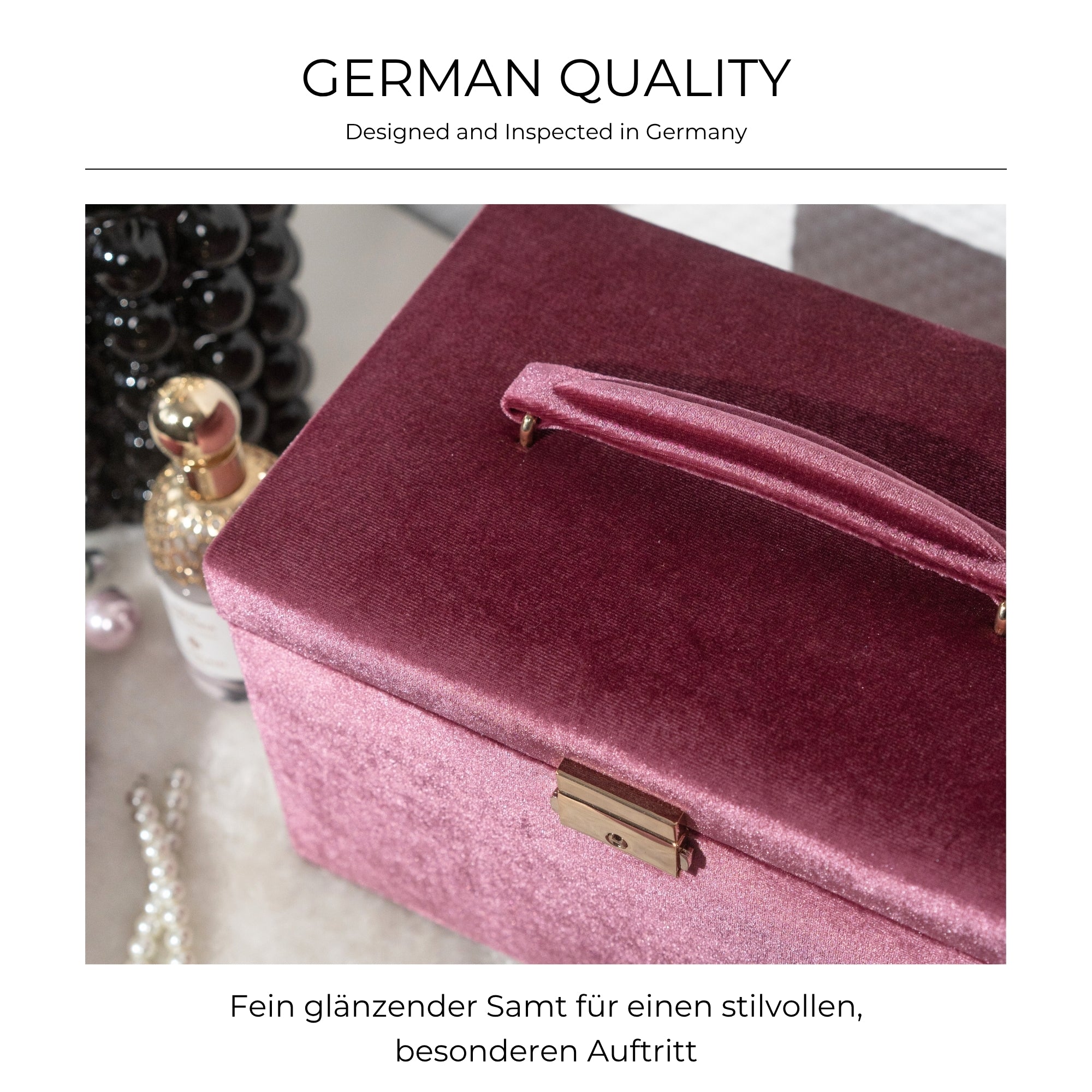 CHENILLE Schmuckkasten aus Samt