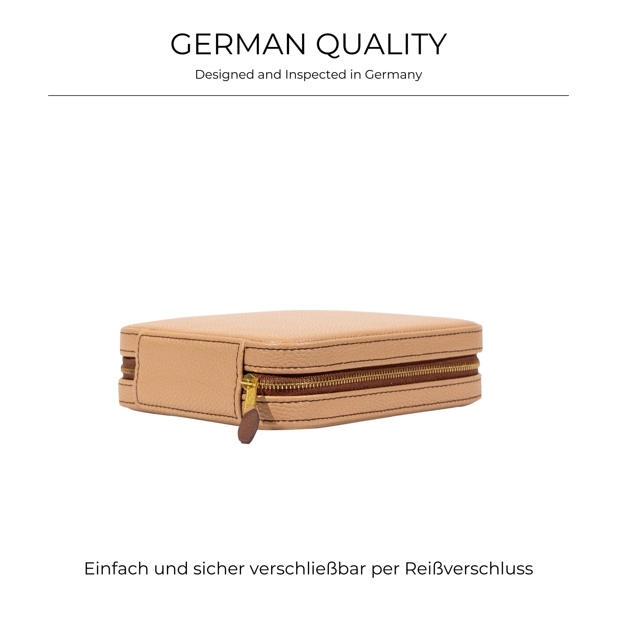 Ascot jewelry and watch case