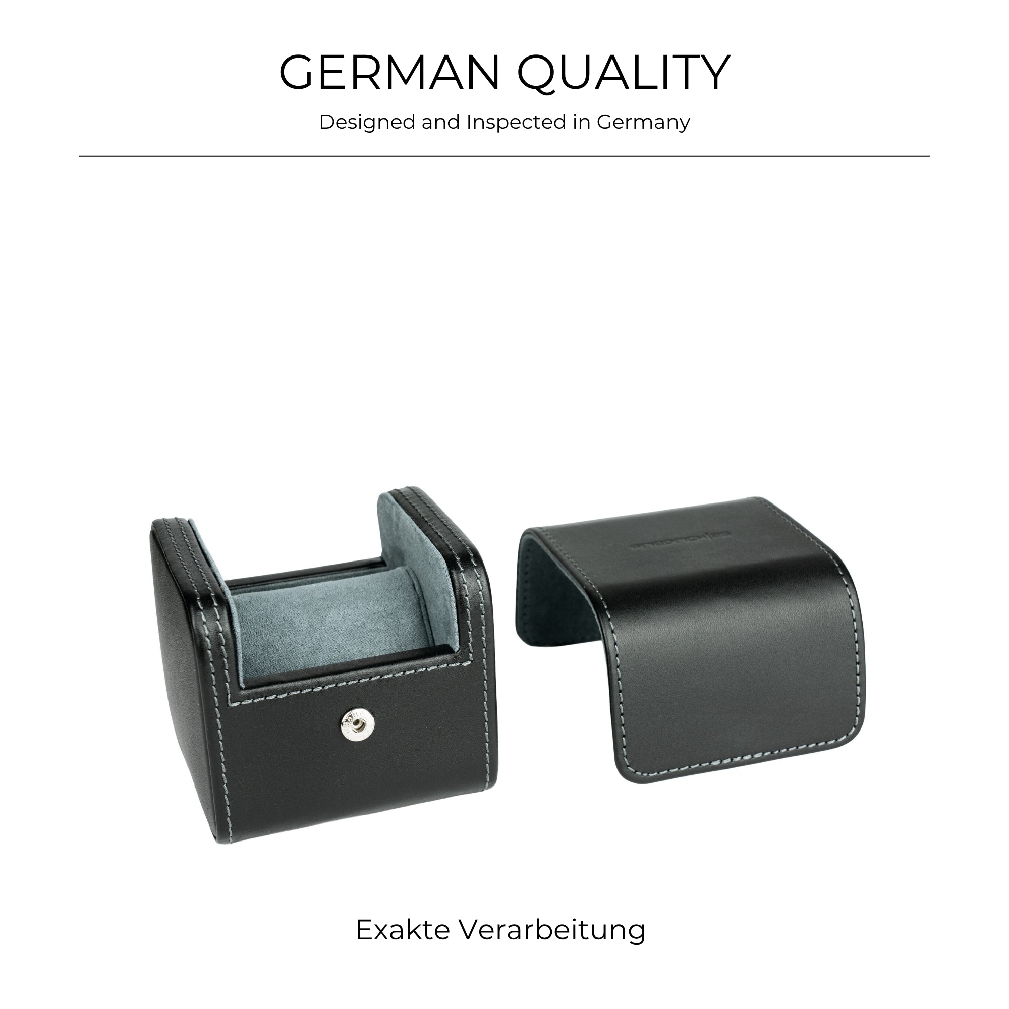 INFINITY Uhrenetui für 1 Uhr aus Leder