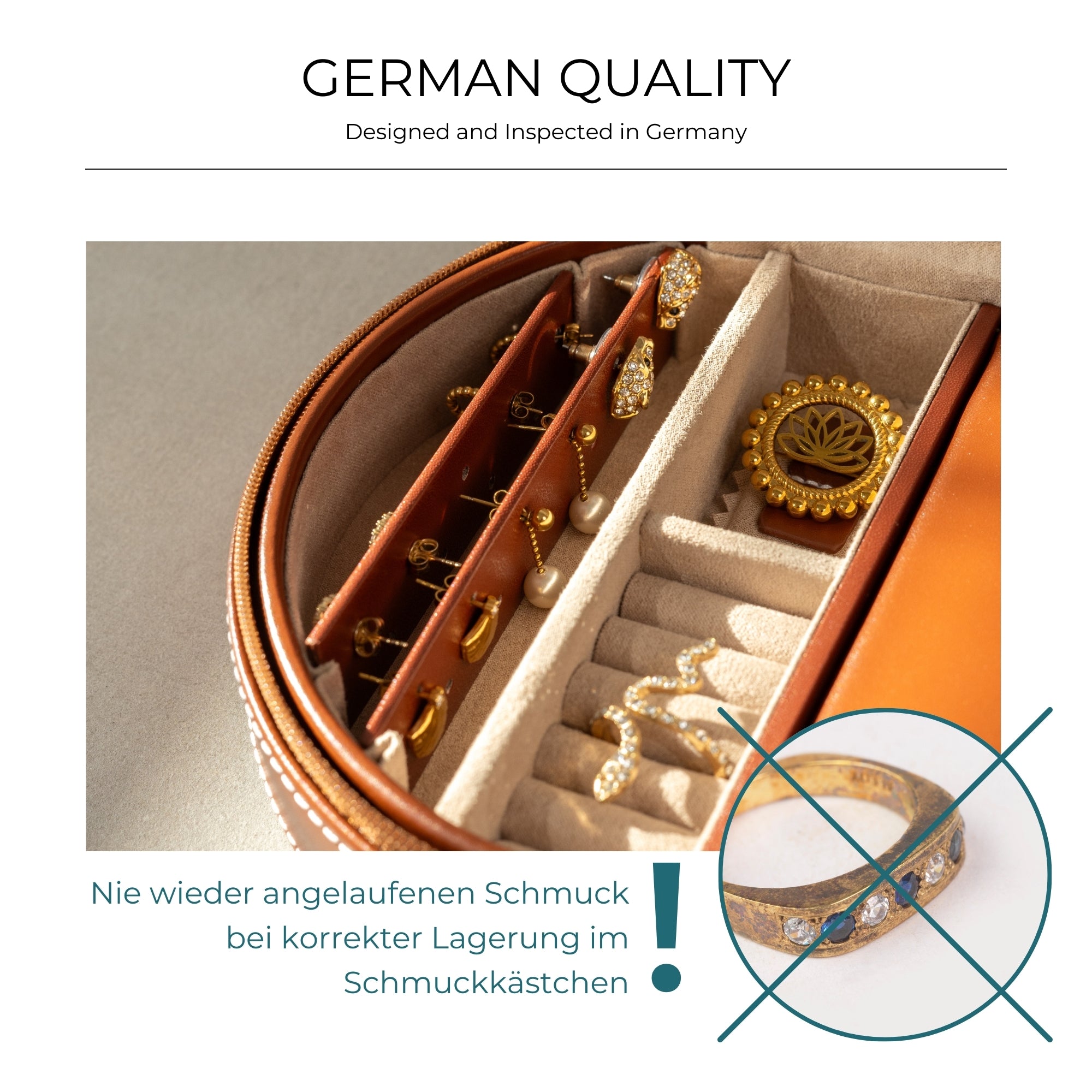 CORDOBA Schmucketui aus Leder