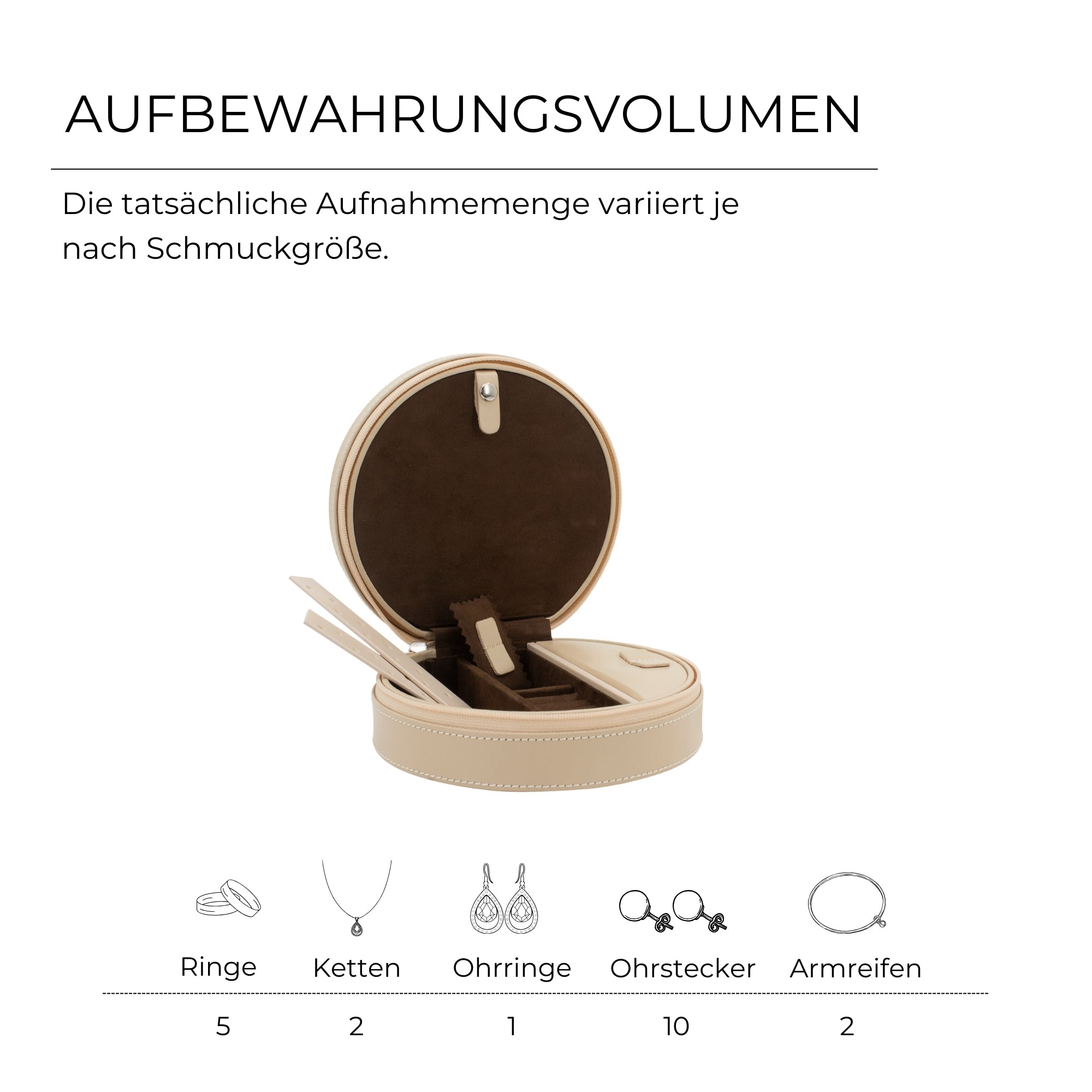 CORDOBA Schmucketui aus Leder