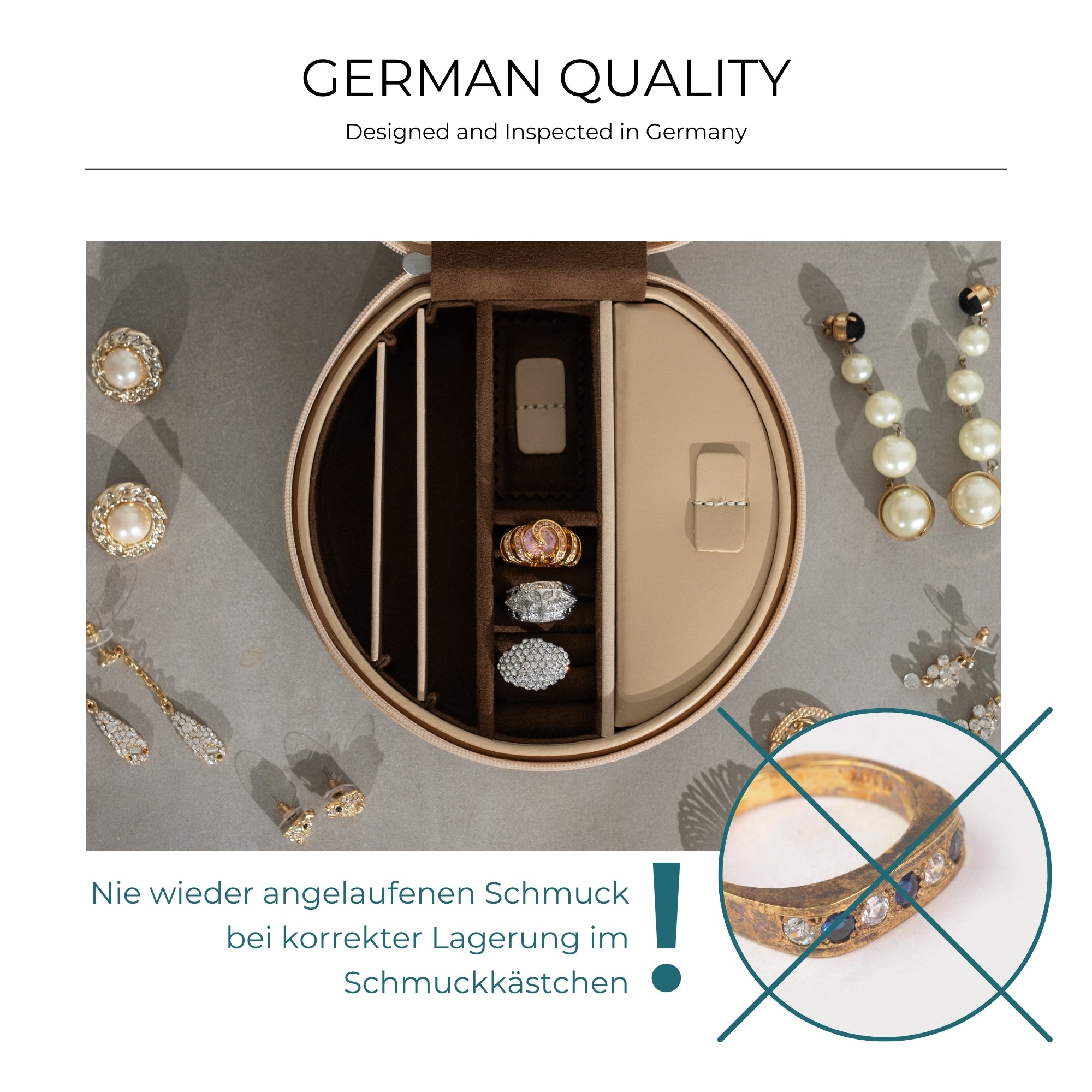 CORDOBA Schmucketui aus Leder