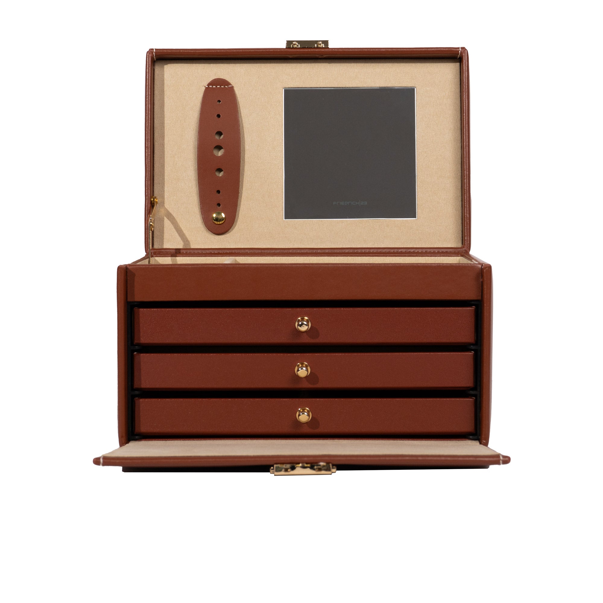 Cordoba jewelry box made of leather