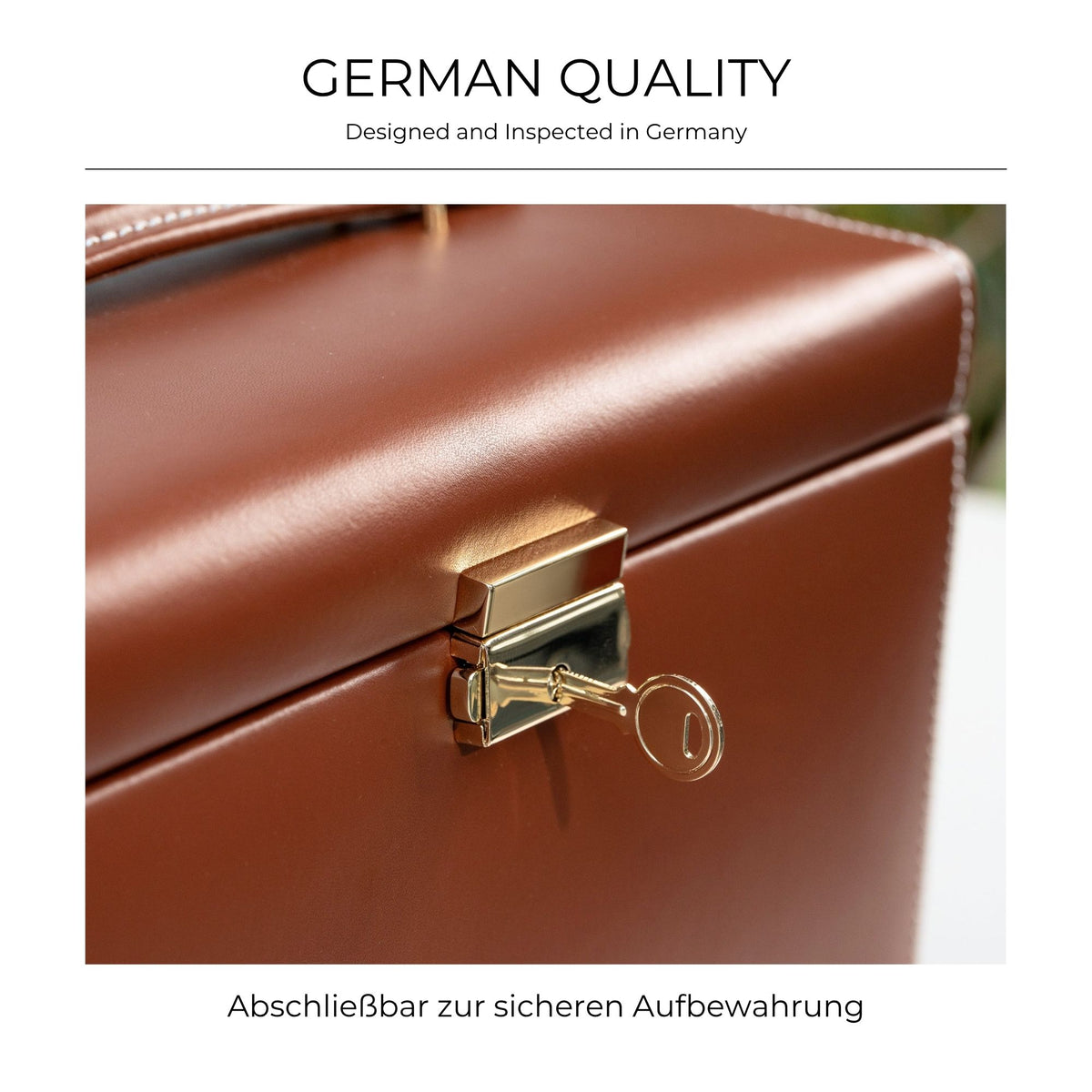 CORDOBA leather jewelry box